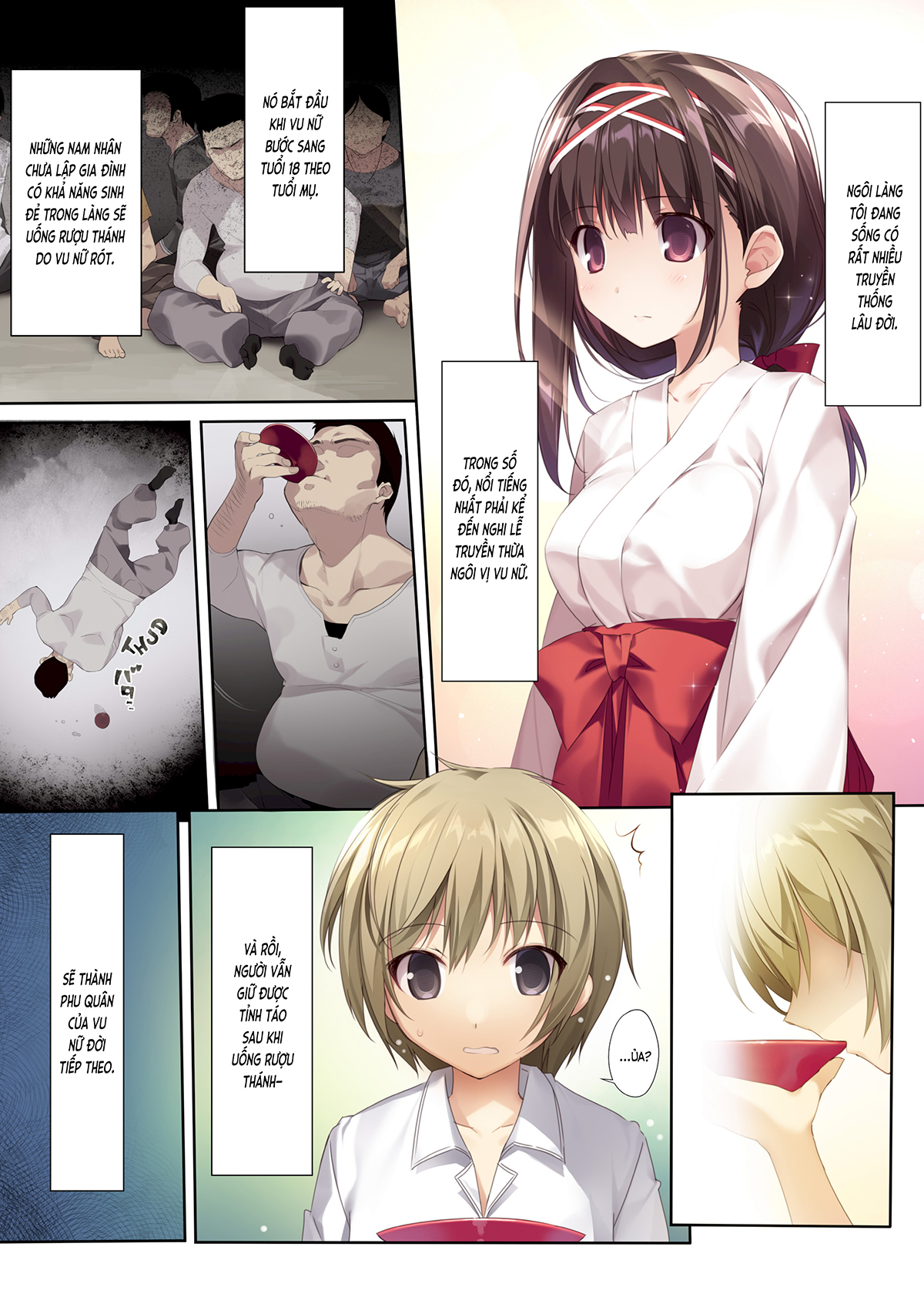 Đọc truyện hentai Chị vu nữ trong trắng siêu dâm (nguyên tác) - Ch. 1. Miko-sempai