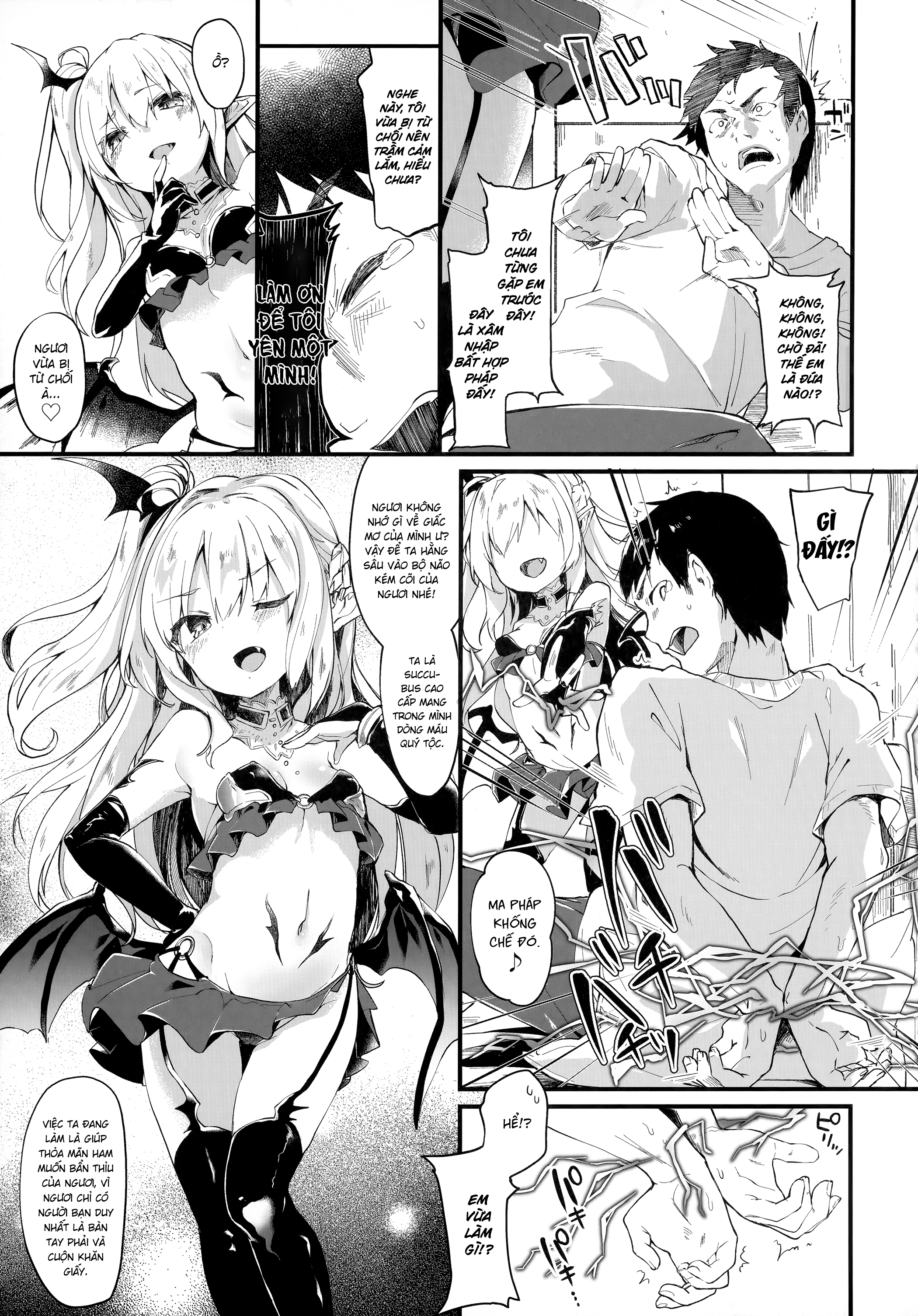 Đọc truyện hentai Nô Lệ Của Tiểu Succubus - Chap 1