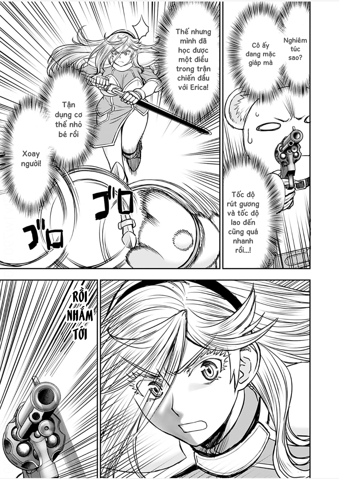 Đọc truyện hentai Xạ thủ mềm mại của Nữ chiến binh - Chap 15