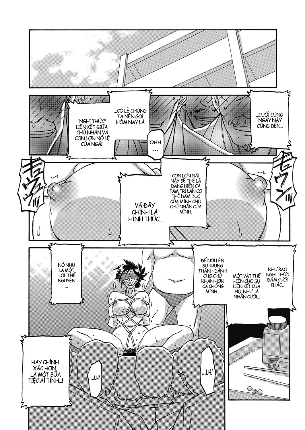 Đọc truyện hentai Sự rung chuyển của mặt trăng - Chap 21 - Tận tâm