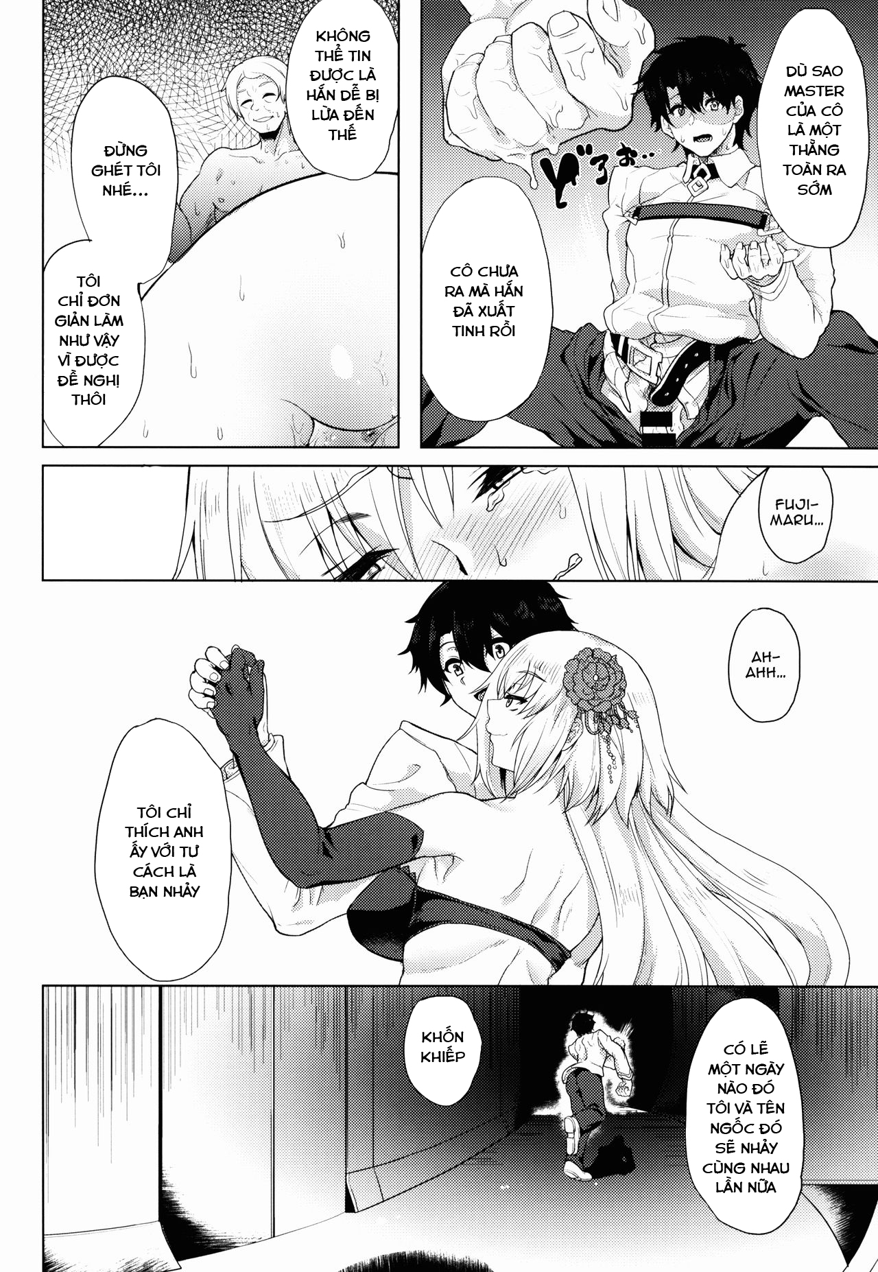 Đọc truyện hentai Shoushin no Boku to Oshi ni Yowasugiru Moto Seijo-sama to (Fate/Grand Order) - Oneshot