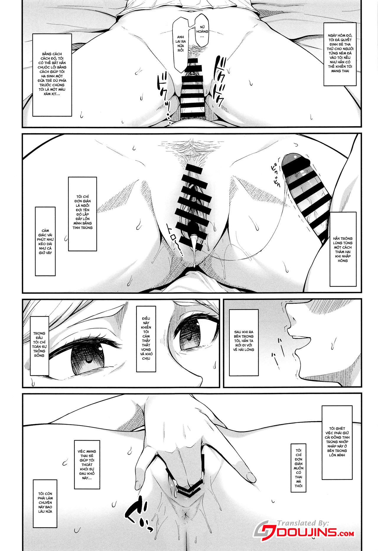 Đọc truyện hentai Kairaku Ochi shita Botebara Joou Historia (Shingeki no Kyojin) - Oneshot