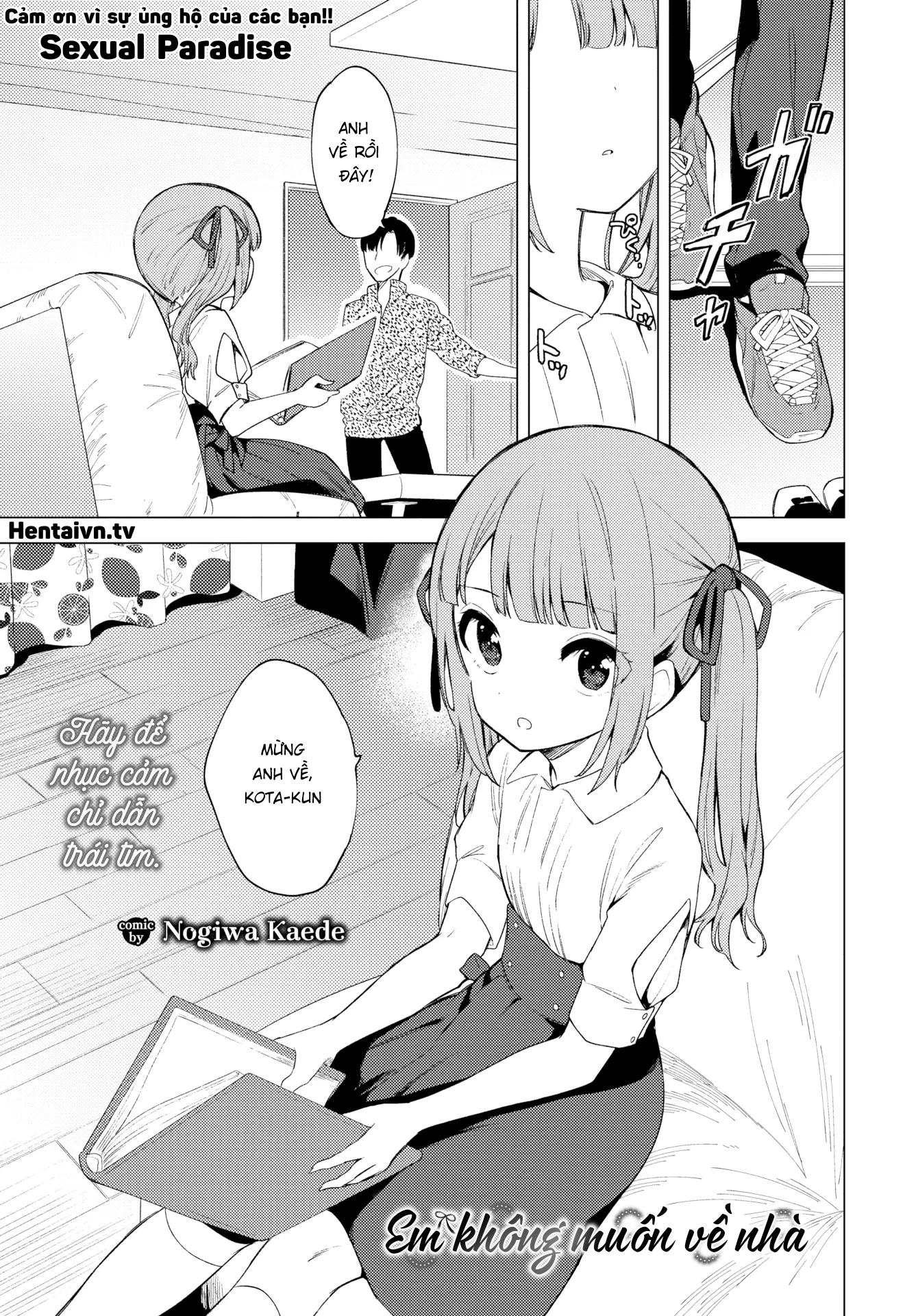 Đọc truyện hentai Em không muốn về nhà! - Oneshot không che
