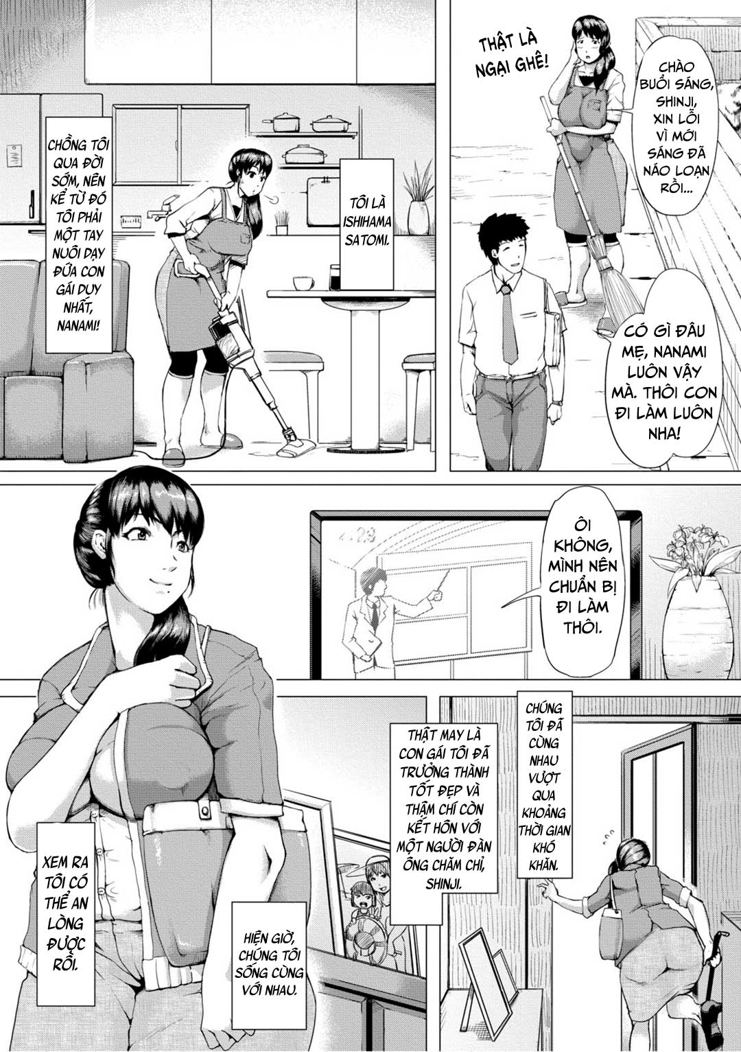 Đọc truyện hentai Cho đến khi mẹ vợ có thai - Chap 1