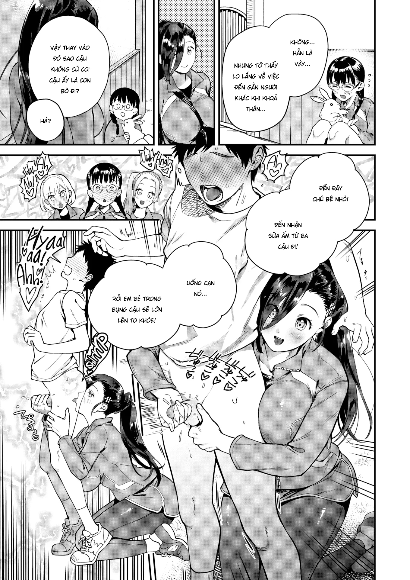 Đọc truyện hentai Nữ Vương Học Đường - Chap 3