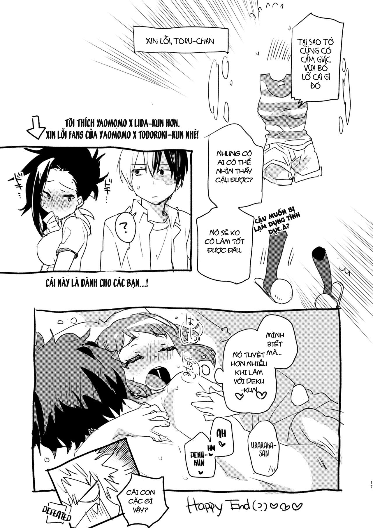 Đọc truyện hentai HeroAca Roulette! - Oneshot