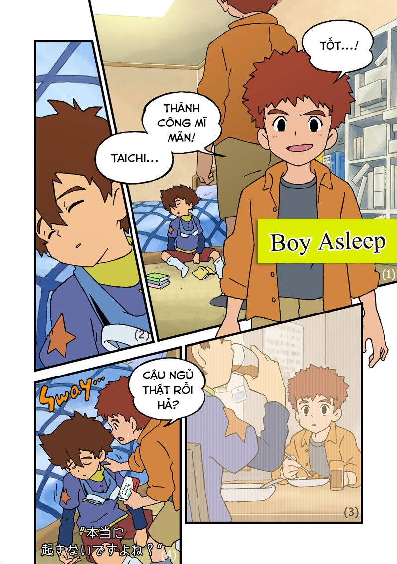 Đọc truyện hentai Boy asleep (Digimon) - Oneshot