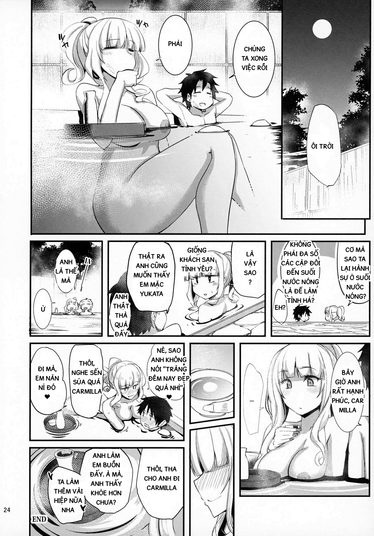 Đọc truyện hentai Carmilla-san to Onsen Ryokan de Shita Koto no Zenbu - Oneshot