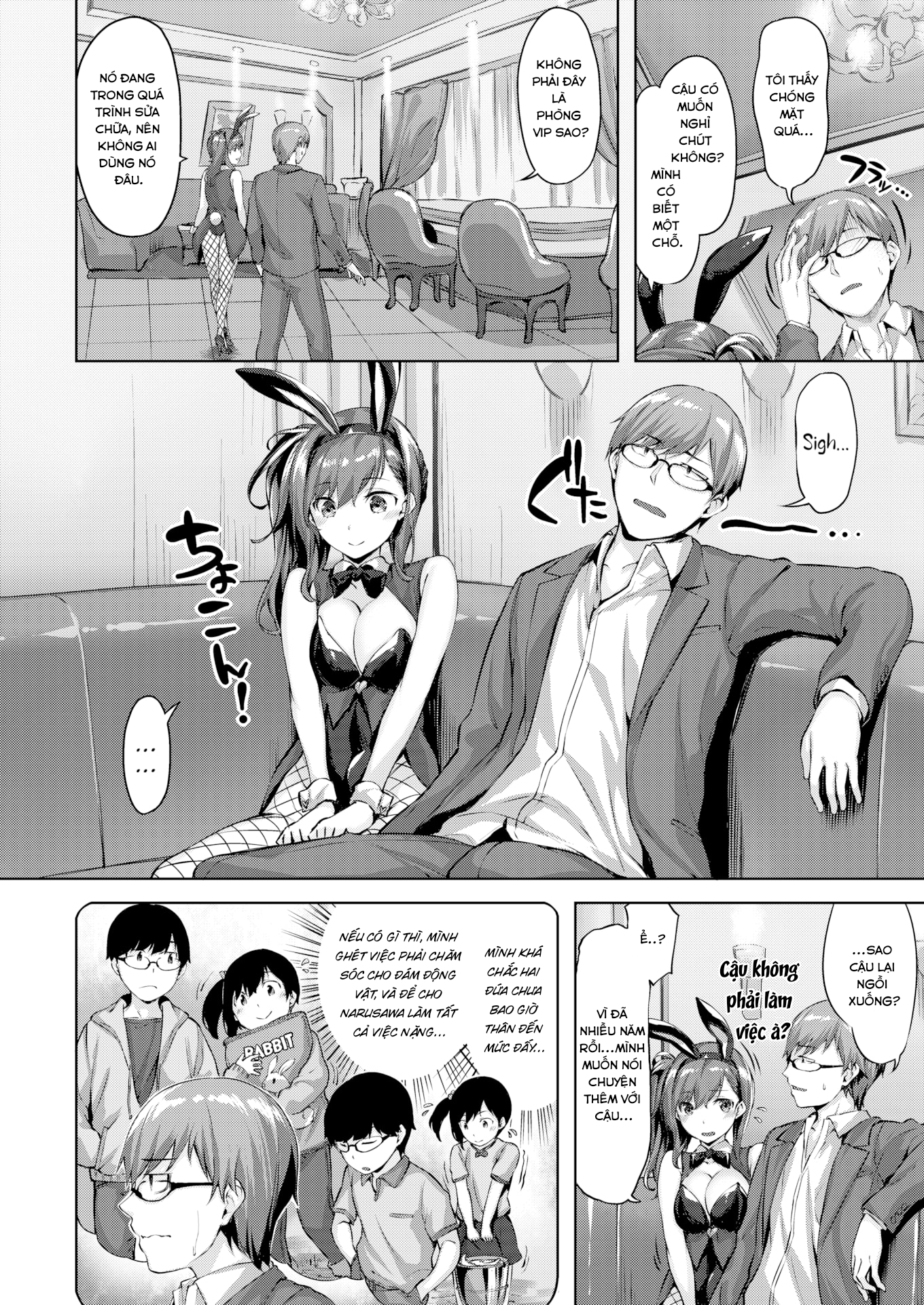 Đọc truyện hentai Nàng Thỏ Tôi Yêu - Oneshot