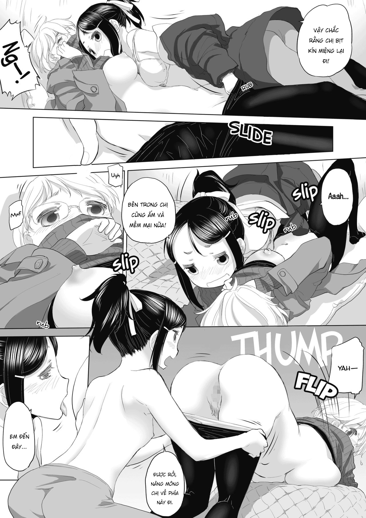 Đọc truyện hentai Tae-chan to Jimiko-san - Chap 3
