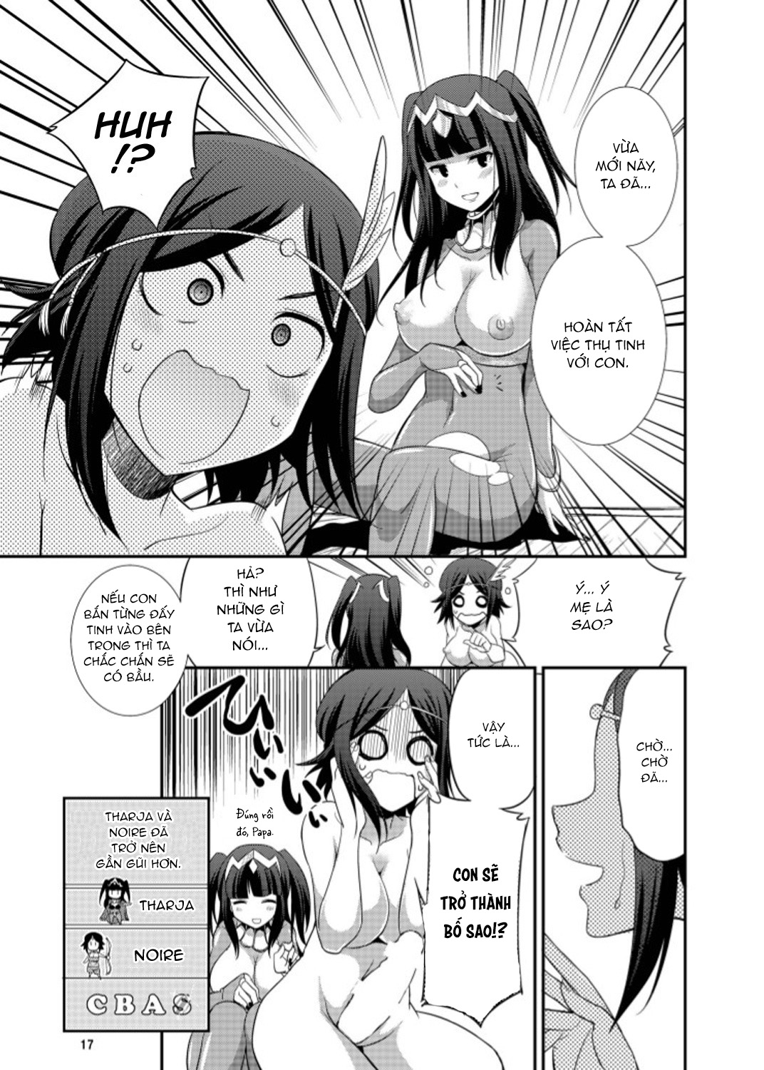 Đọc truyện hentai Thí nghiệm lời nguyền của Noire - Oneshot