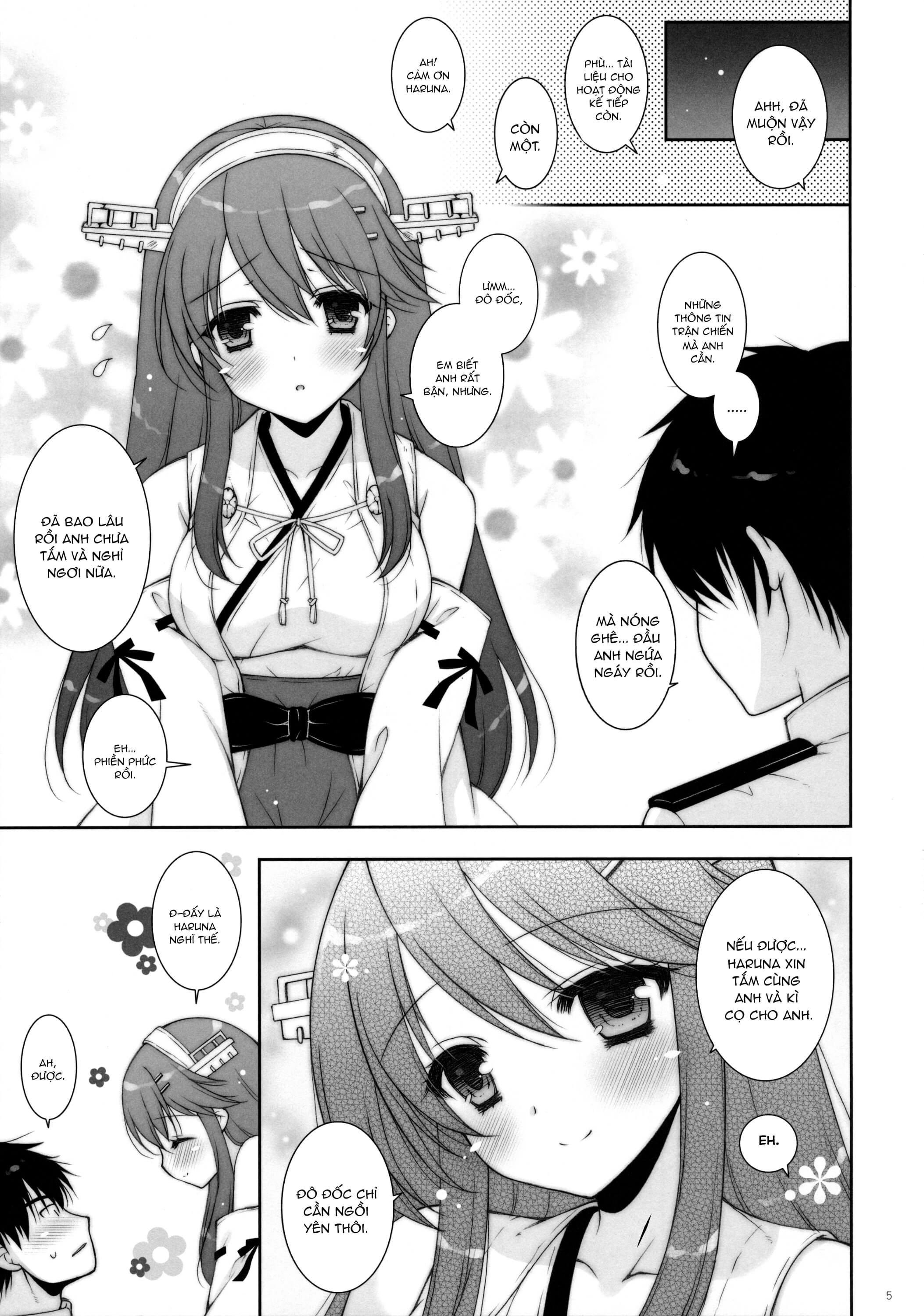 Đọc truyện hentai Ware, Haruna to Ofuro ni Totsunyuu su!! (Kantai Collection -KanColle-) - Oneshot