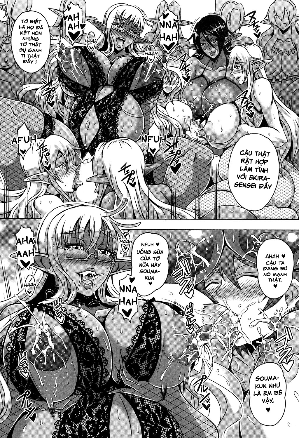 Đọc truyện hentai Trường Học Elf Và Kì Cắm Trại Đặc Biệt - Oneshot