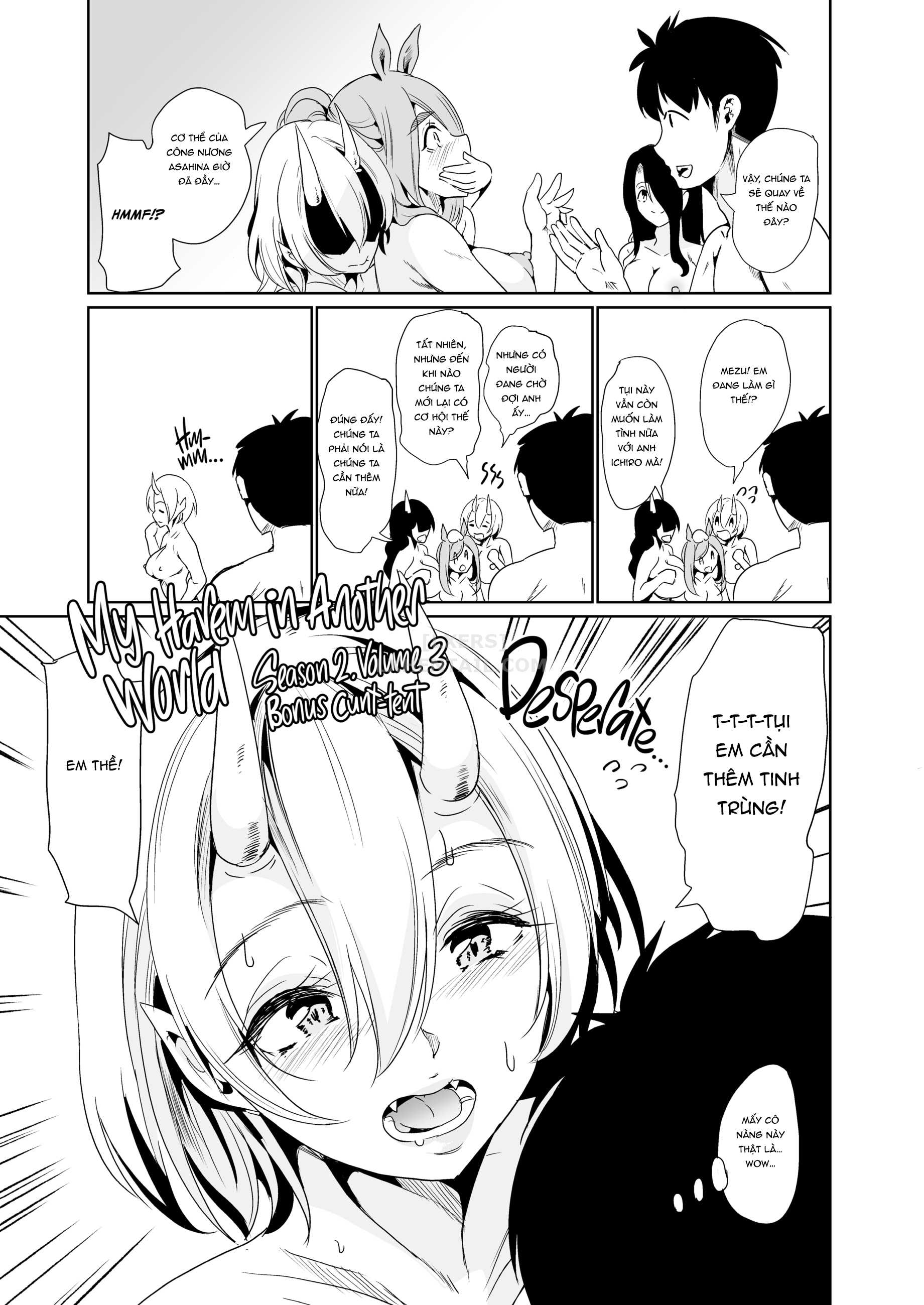 Đọc truyện hentai My Harem in Another World Collection - Chap 7 - Cumming With the Devil! - Pussies from Hell!