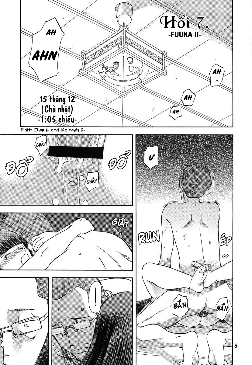 Đọc truyện hentai Tuyết xanh rơi giữa nền trời xanh - Hồi 7 - Fuuka II