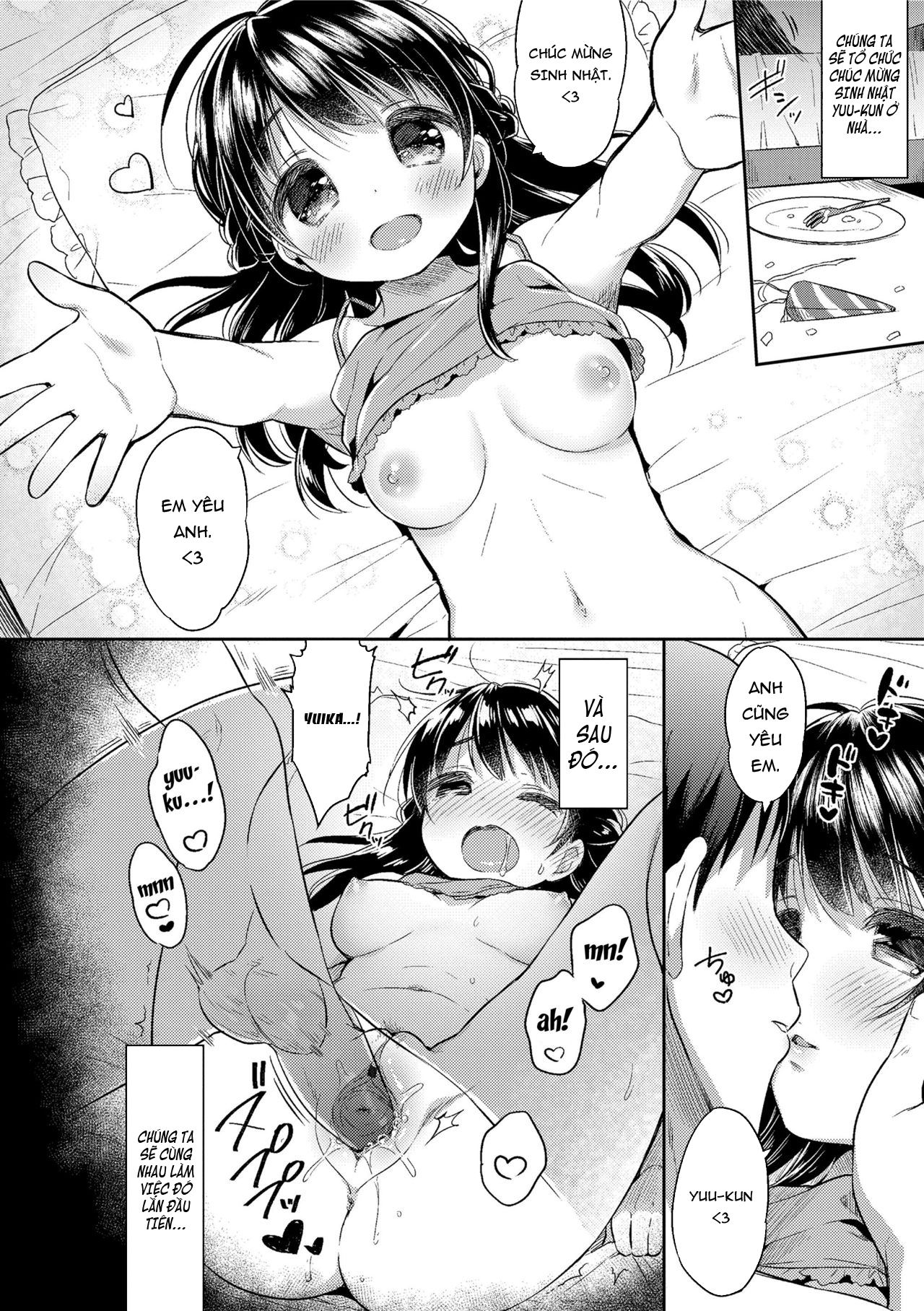 Đọc truyện hentai Hatsukoi Ecchi - First love H. - Chap 7.2: Sa Ngã