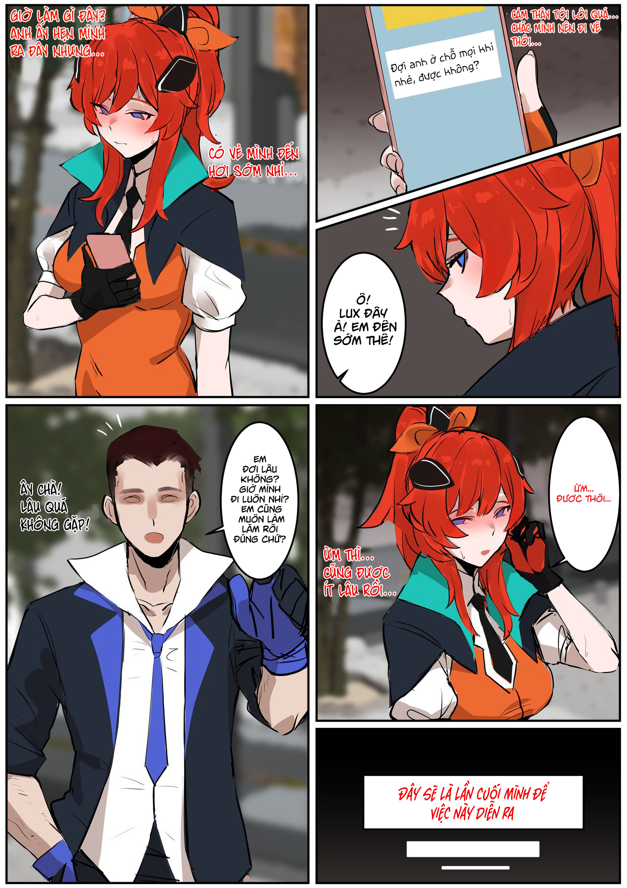Đọc truyện hentai Tâm sự của Lux - Oneshot cheating