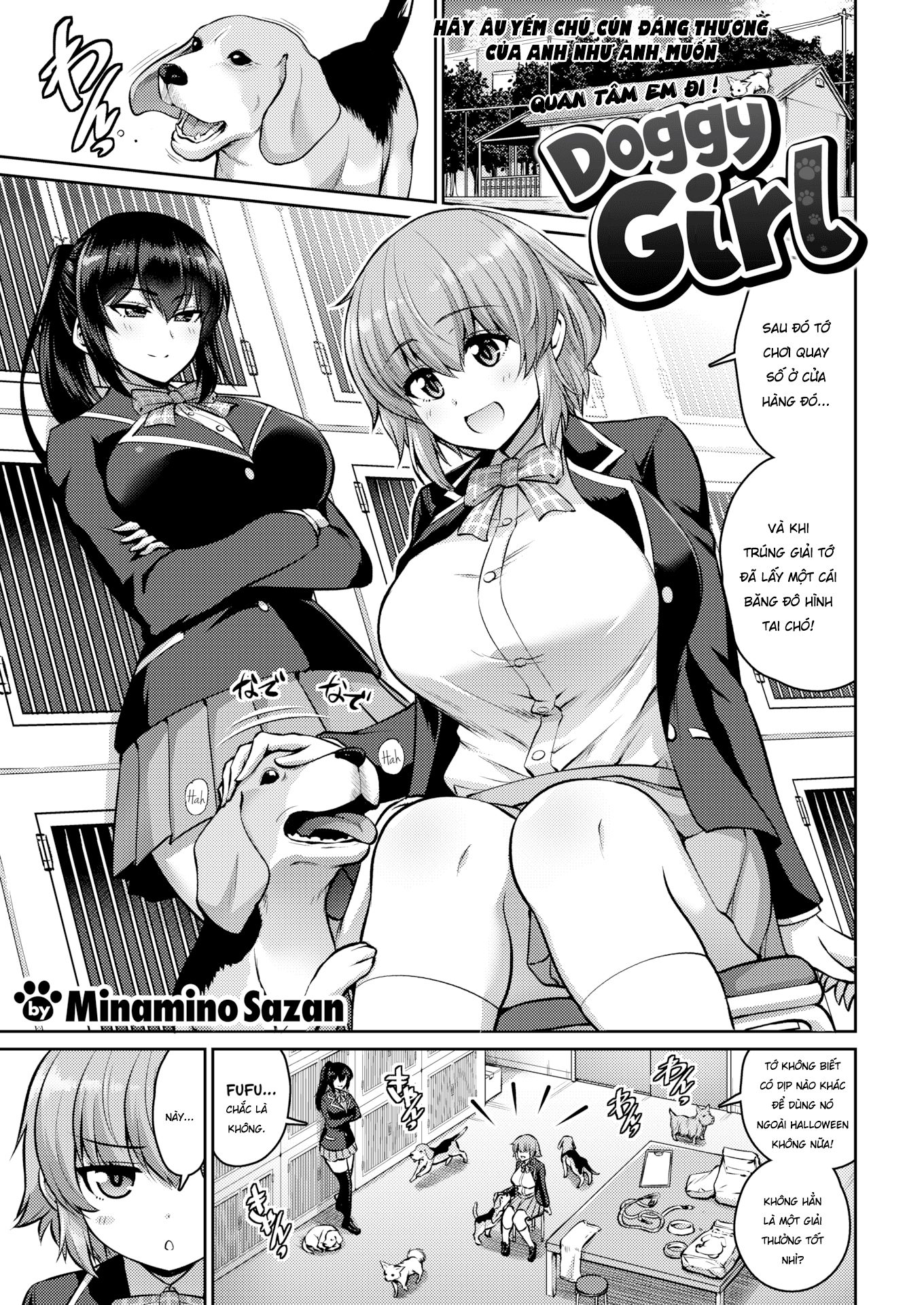 Đọc truyện hentai Doggy 2 em gái xinh tươi - Chap 1