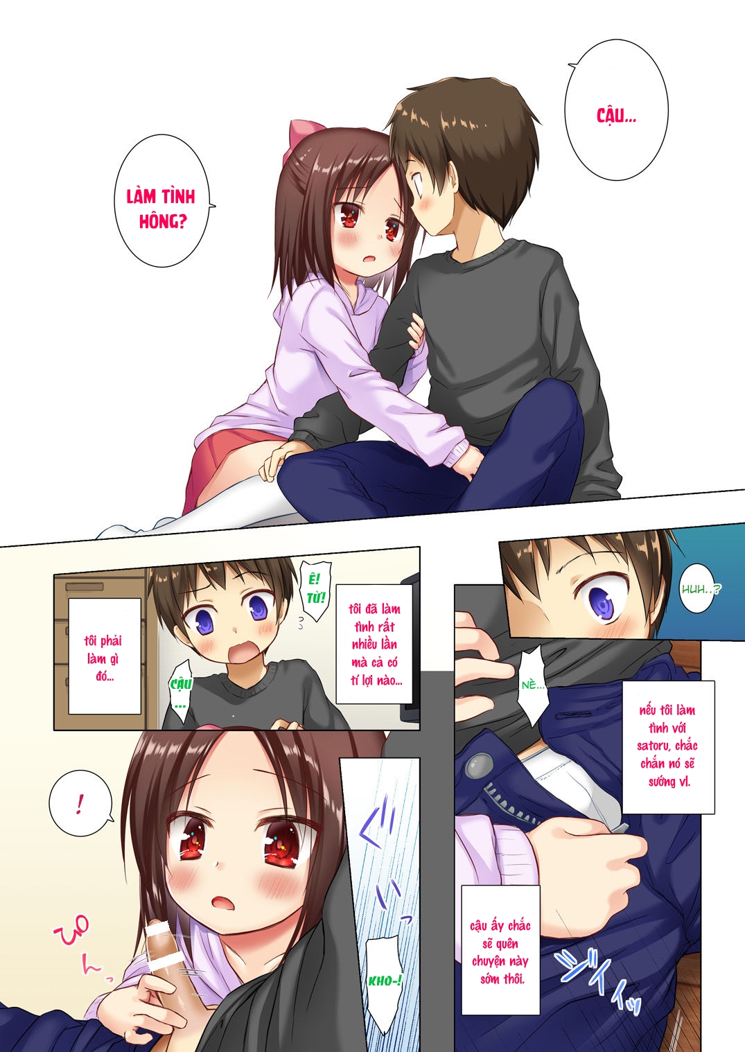 Đọc truyện hentai Nhật ký của Sakura - Chap 2: Em có thai rồi...