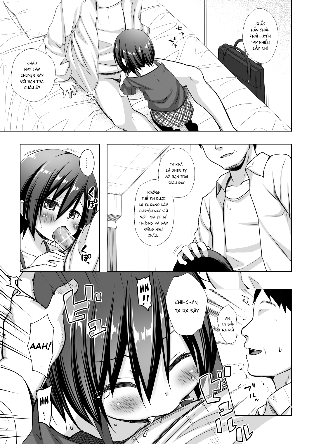 Đọc truyện hentai Cuộc sống nô lệ tình dục của tôi với cha dượng và anh trai kế - Chap 2