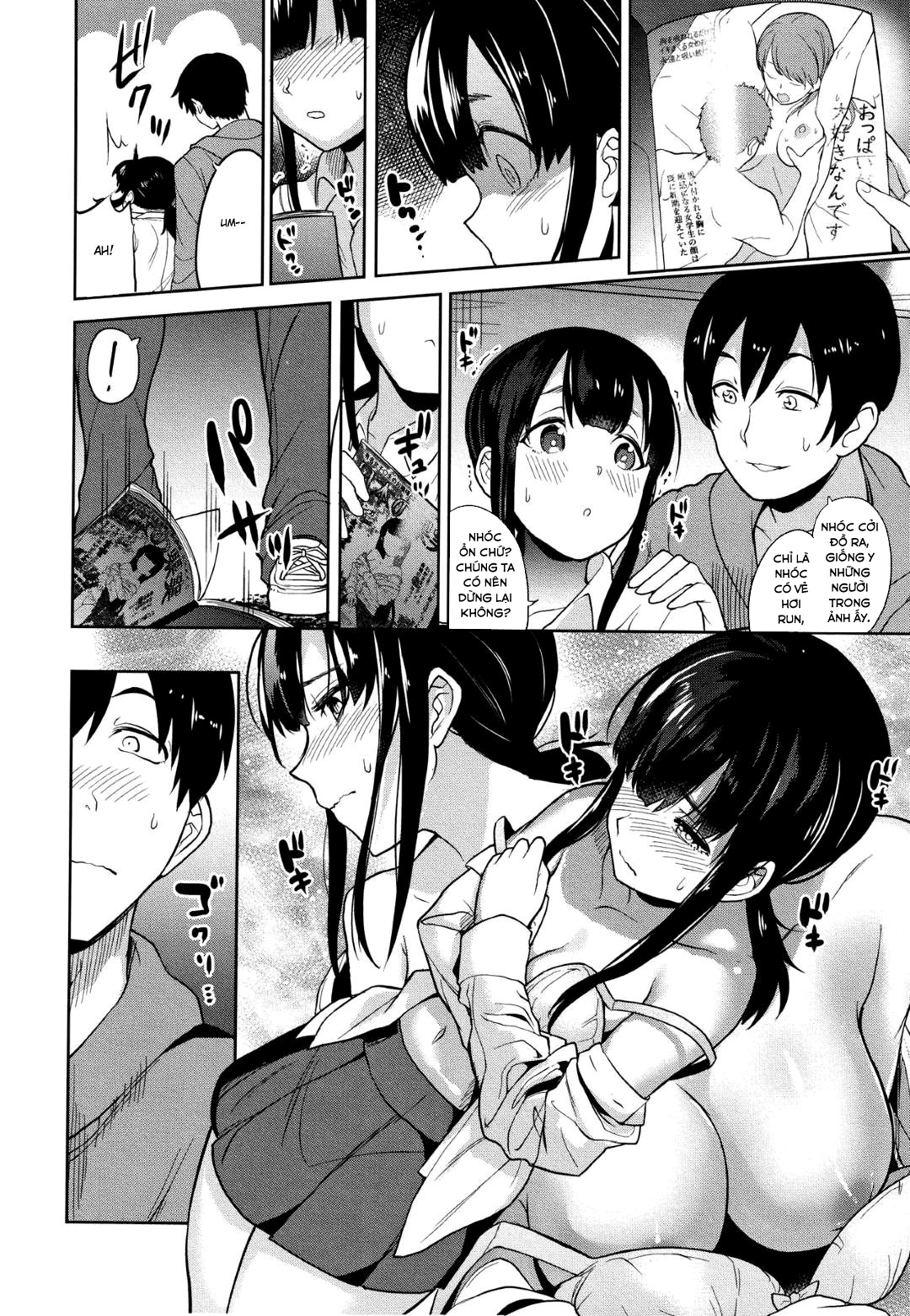 Đọc truyện hentai Tôi bắt được 1 cô gái dễ thương nhìn trộm cuốn sách tôi vứt đi - Chap 01: Cuộc gặp gỡ lạ lùng
