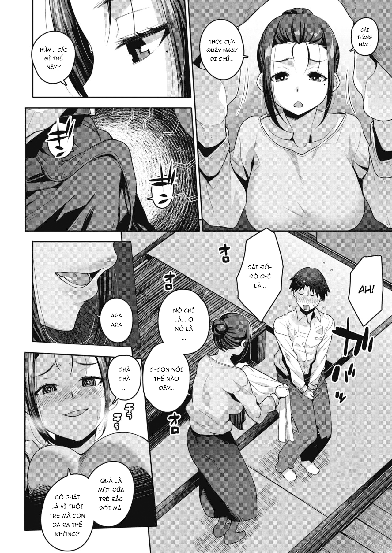 Đọc truyện hentai Yuujin no Okaa-san to... - Oneshot