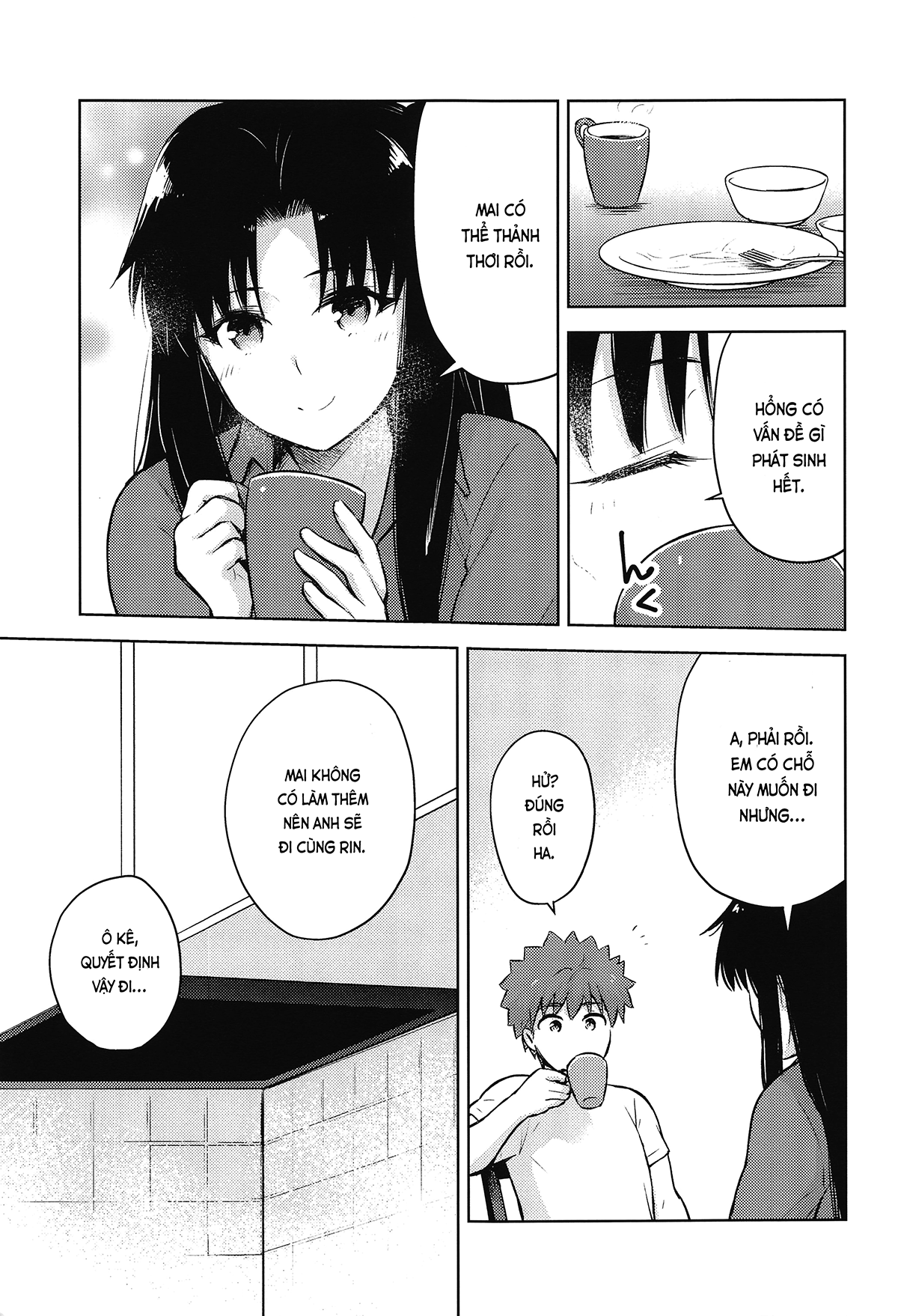 Đọc truyện hentai Học kỳ hai (Fate/stay night) - Oneshot
