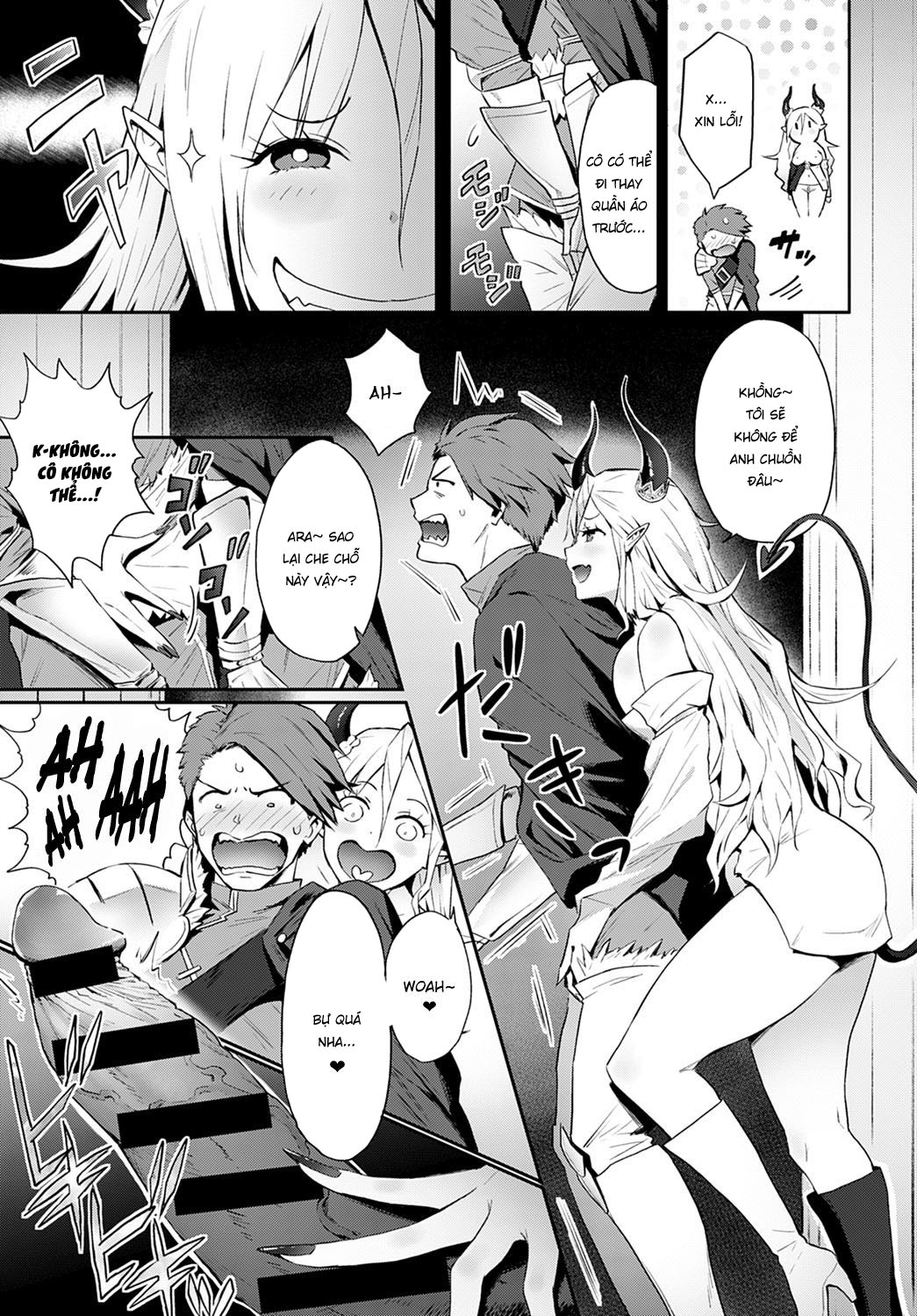 Đọc truyện hentai Cách mà tôi đánh bại chúa quỷ cứu thế giới! - Oneshot ngọt nước