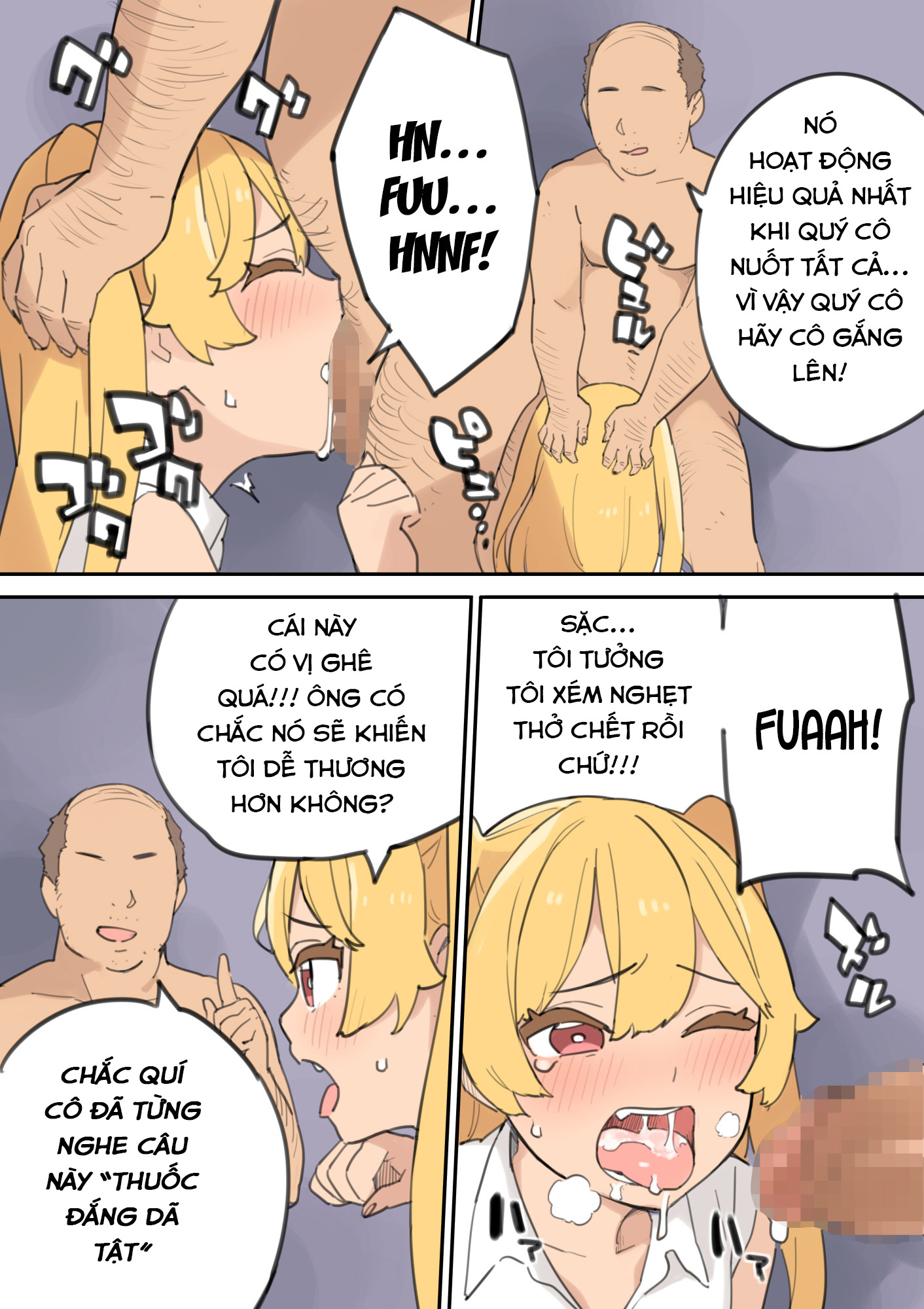 Đọc truyện hentai Chinpo Uri no Ossan - Oneshot