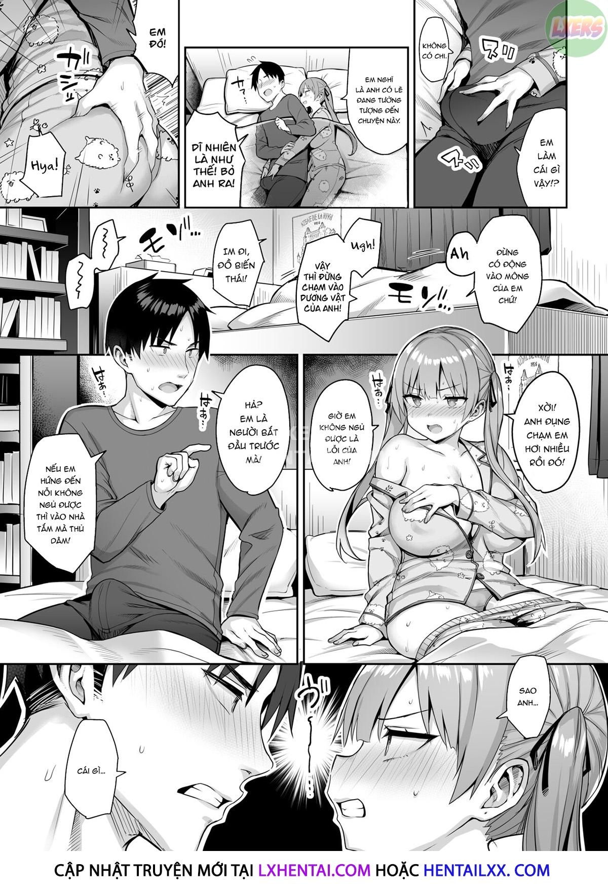 Đọc truyện hentai Moto InCha no Kyonyuu Yariman Imouto ga Erosugite, Onii-chan wa Mou...!! - Chap 2
