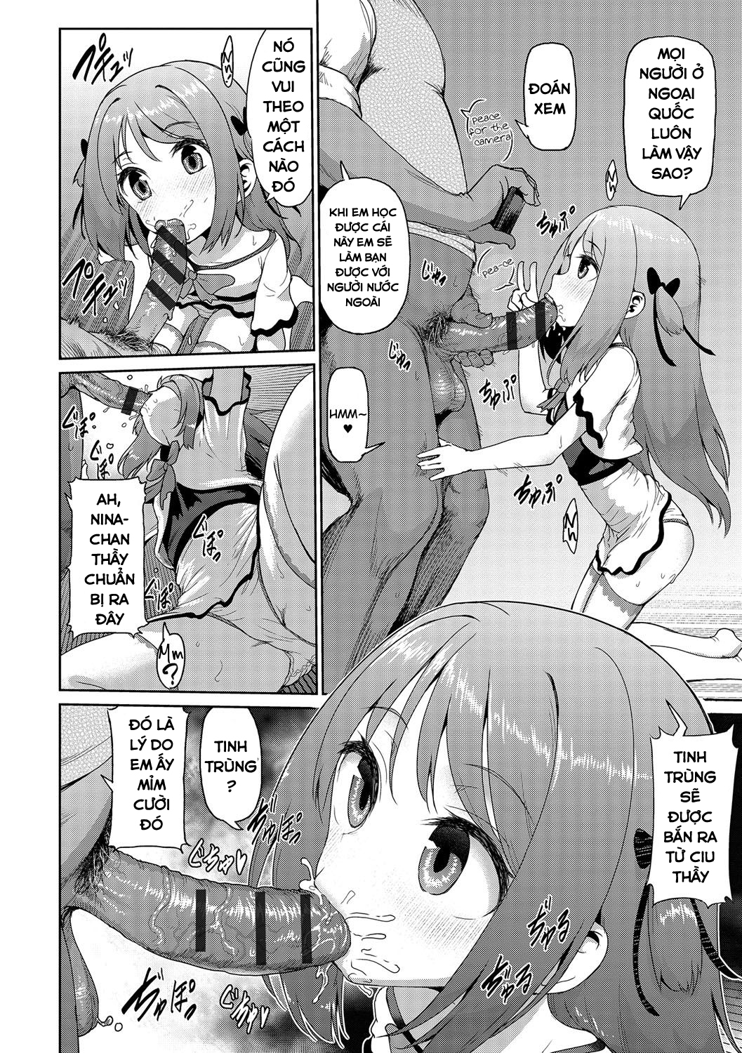 Đọc truyện hentai Niina-chan wa Kyoumi Shinshin Nina-Chan is Super Curious! - Oneshot