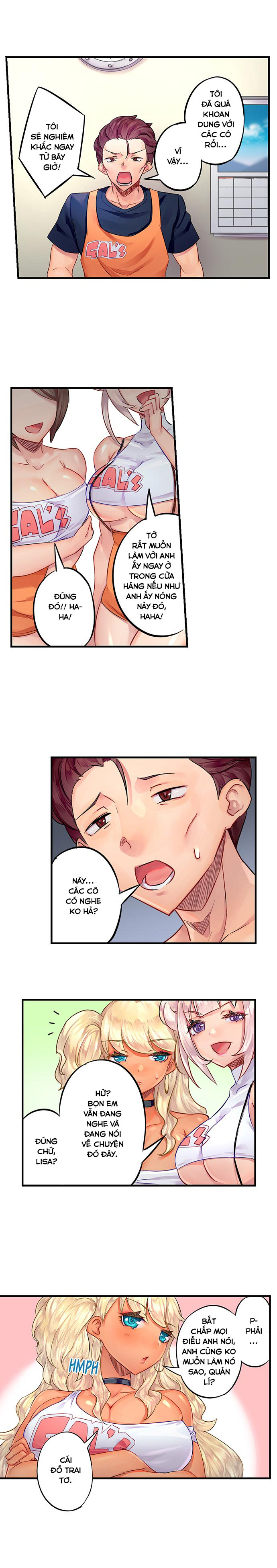 Đọc truyện hentai Trở thành anh quản lí khiến cô gái rám nắng này lên đỉnh - Tập 1: Khởi đầu anh của quản lí