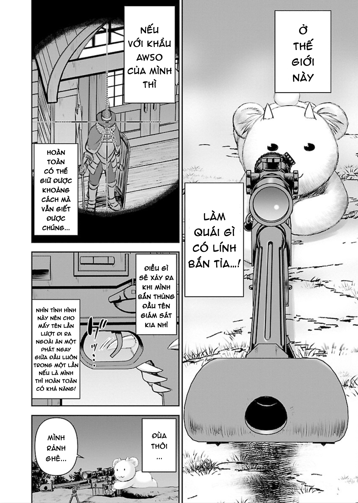Đọc truyện hentai Xạ thủ mềm mại của Nữ chiến binh - Chap 4