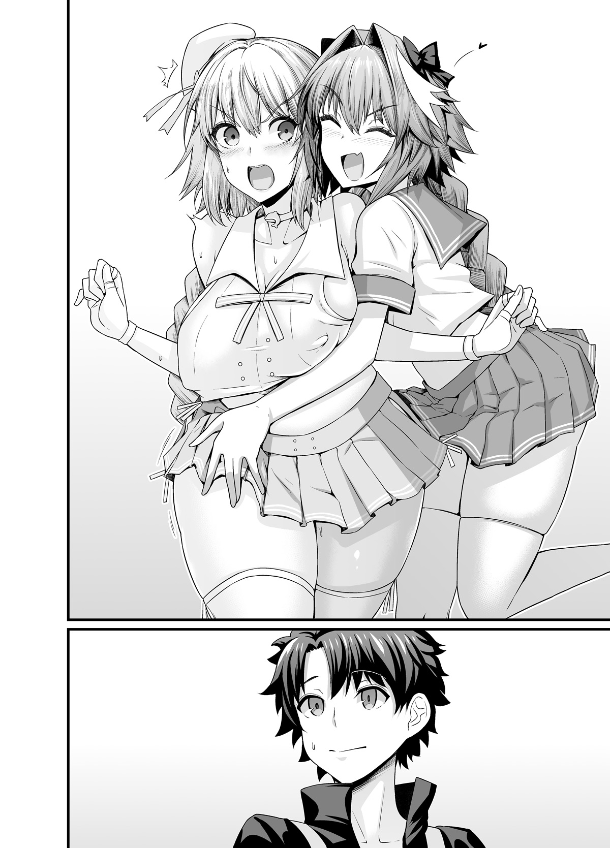 Đọc truyện hentai Astolfo Collection by Ankoman - Chương 1: Astolfo, Jeanne to Nakayoku suru (Astolfo, làm thân cùng Jeanne)