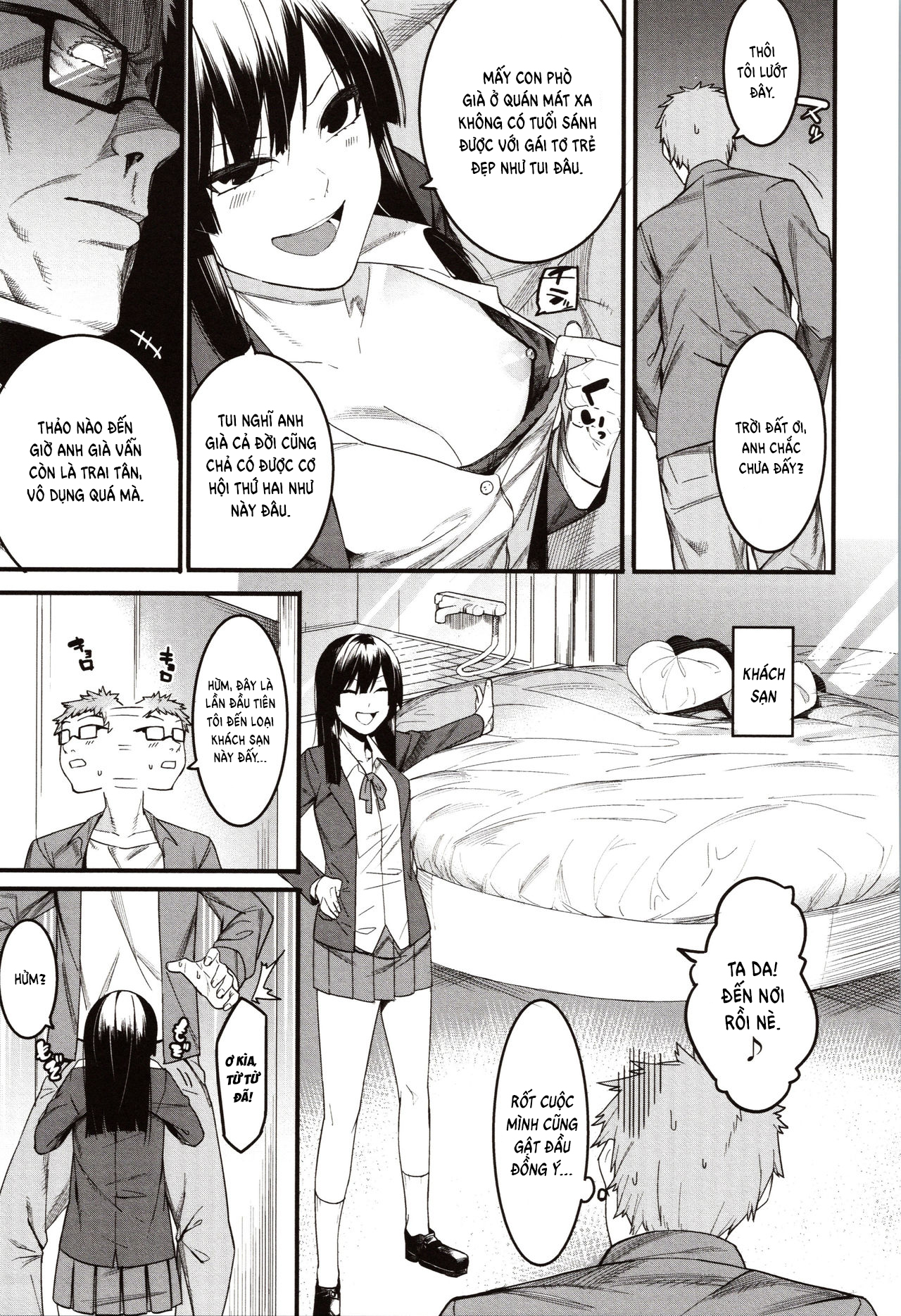 Đọc truyện hentai Mizuha ni Oshioki! - Chap 1