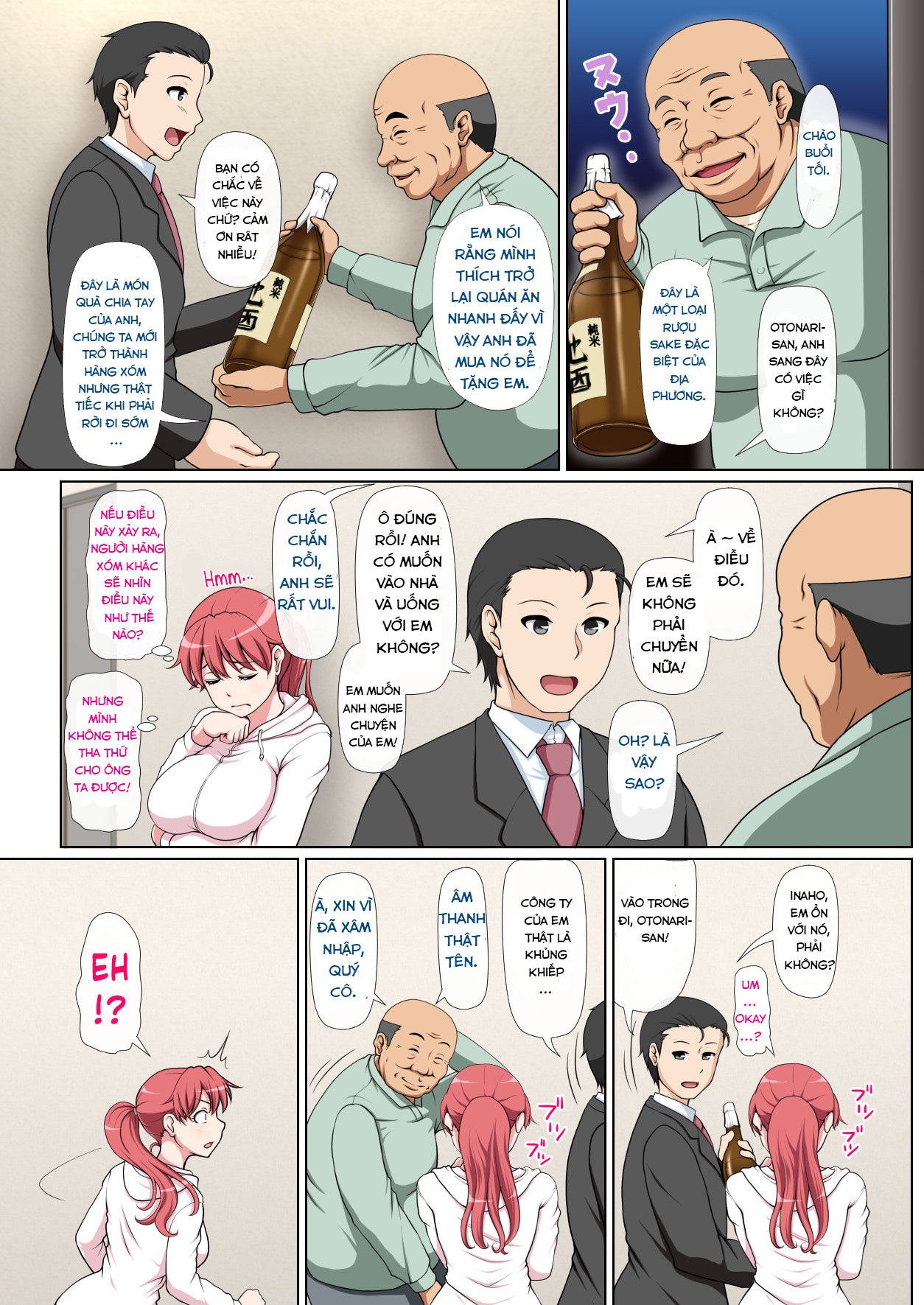 Đọc truyện hentai Otonari NTR - Chap 1