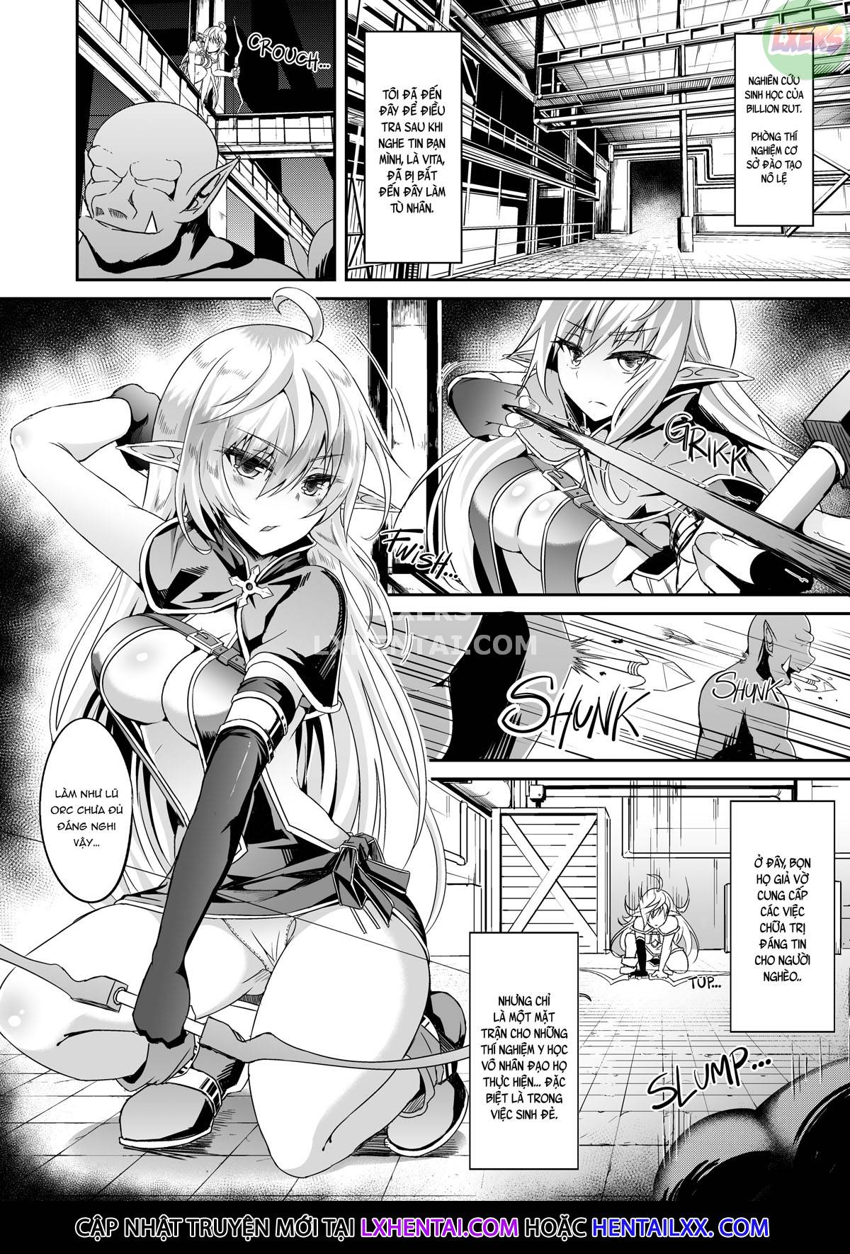 Đọc truyện hentai Nàng Elf chạy trốn - Chap 5 - [END]