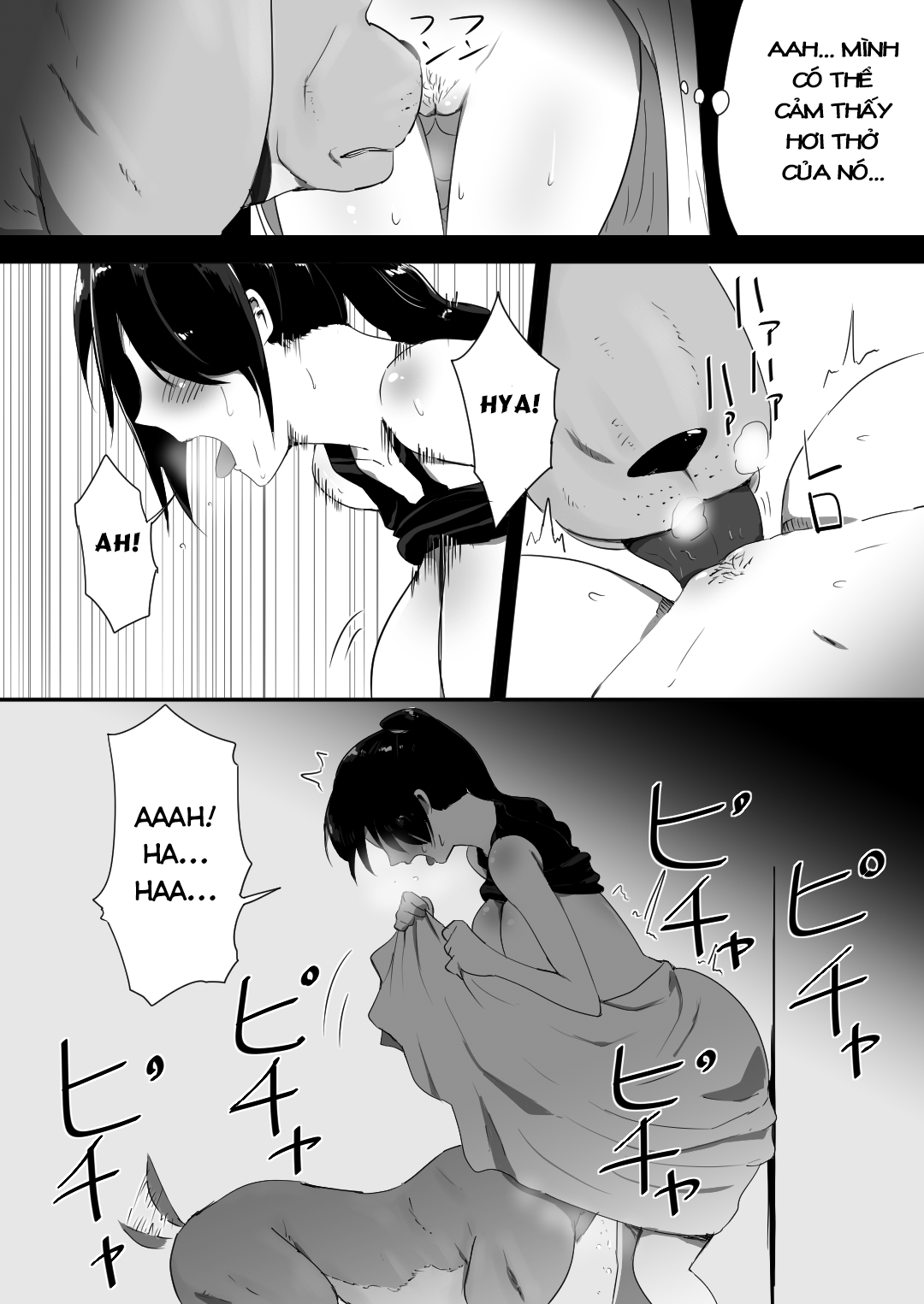 Đọc truyện hentai Wagaya ni Inu ga Yattekita - Oneshot