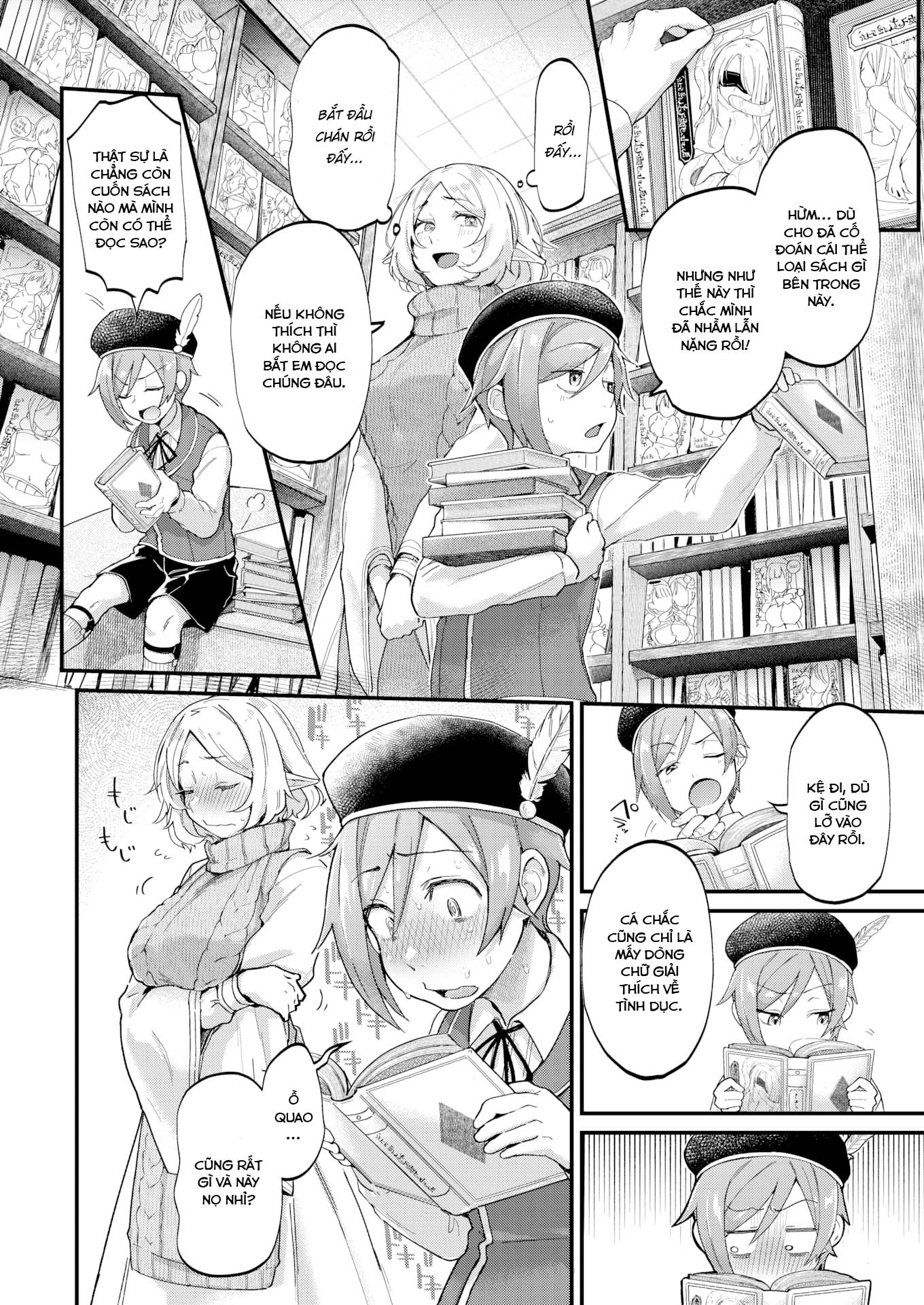 Đọc truyện hentai Cross your limits library - Oneshot