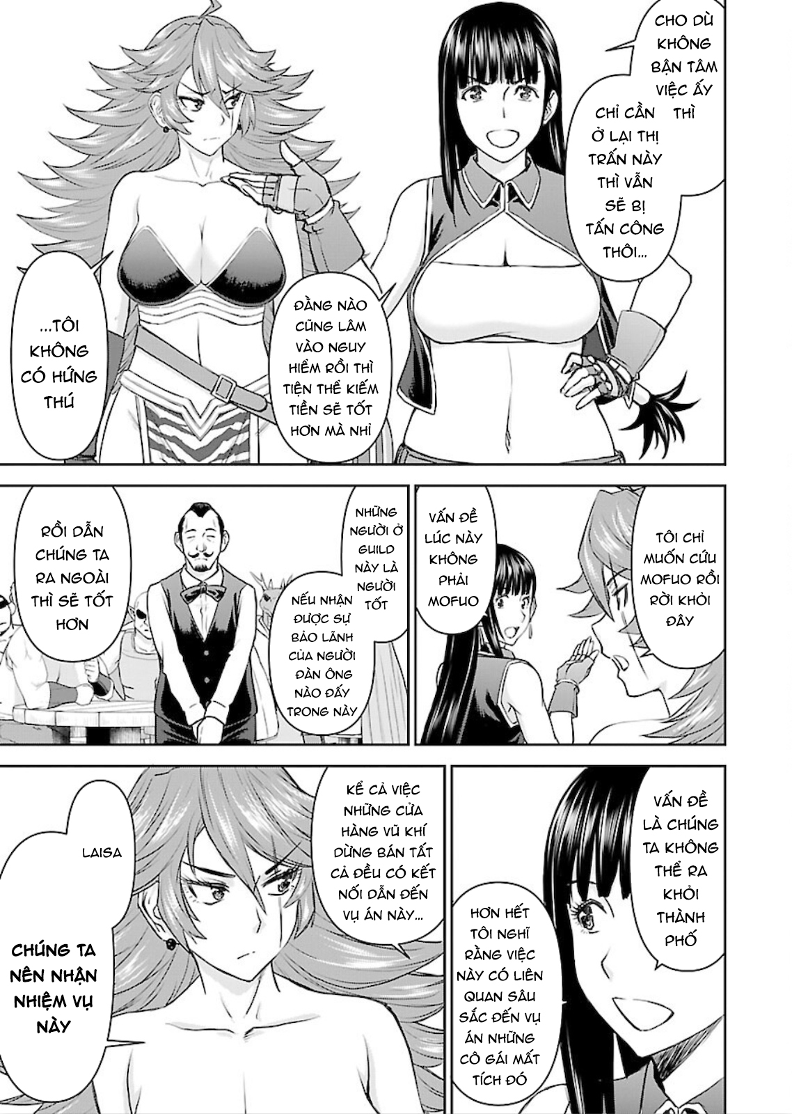 Đọc truyện hentai Xạ thủ mềm mại của Nữ chiến binh - Chap 8