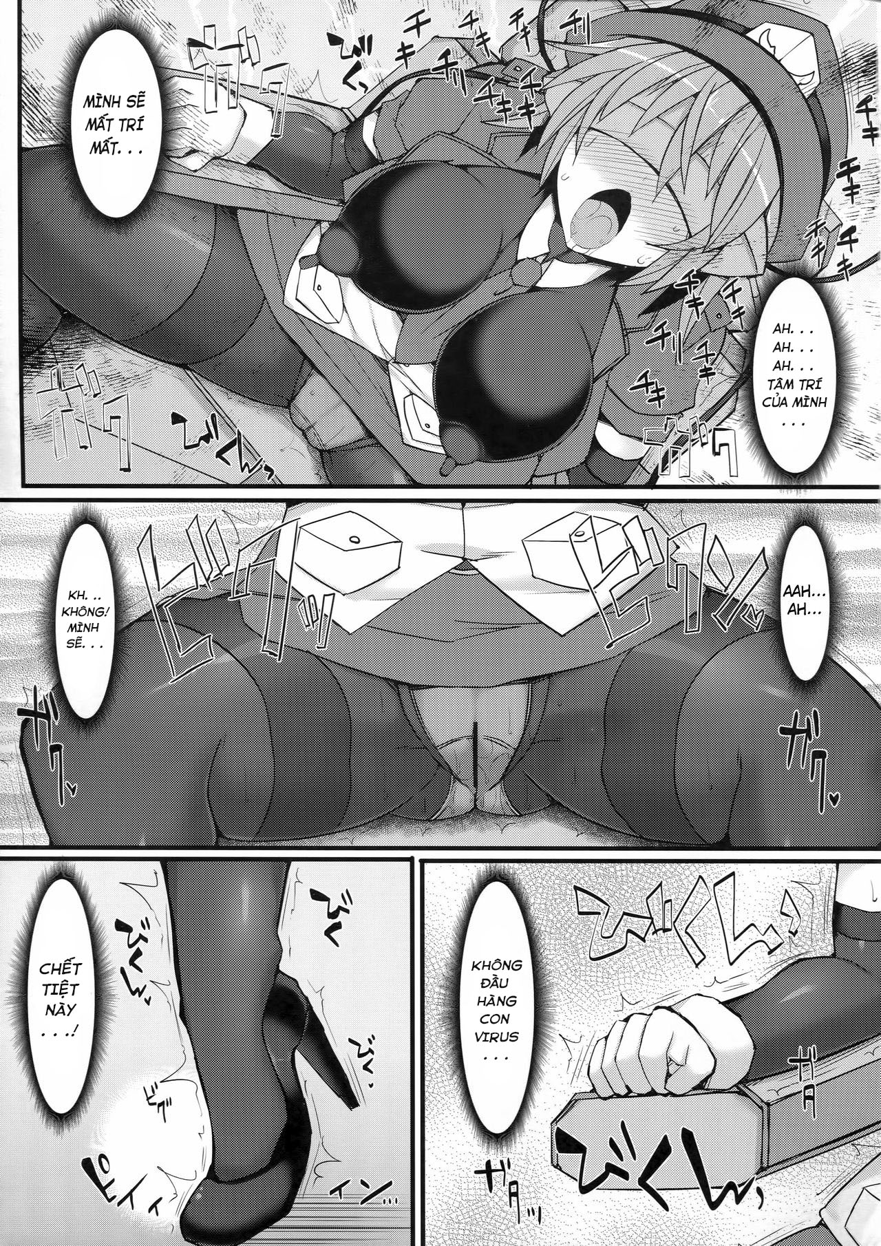 Đọc truyện hentai Cyber Police Rin - Subepichi KuroSto Fukei Ahegao Kairaku Sennou - Oneshot
