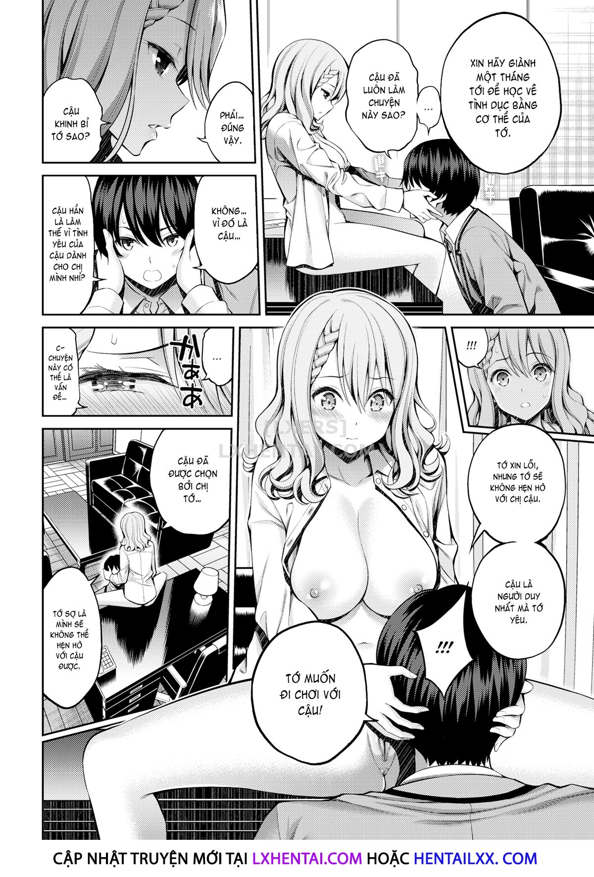 Đọc truyện hentai Sister X Lecture - Oneshot