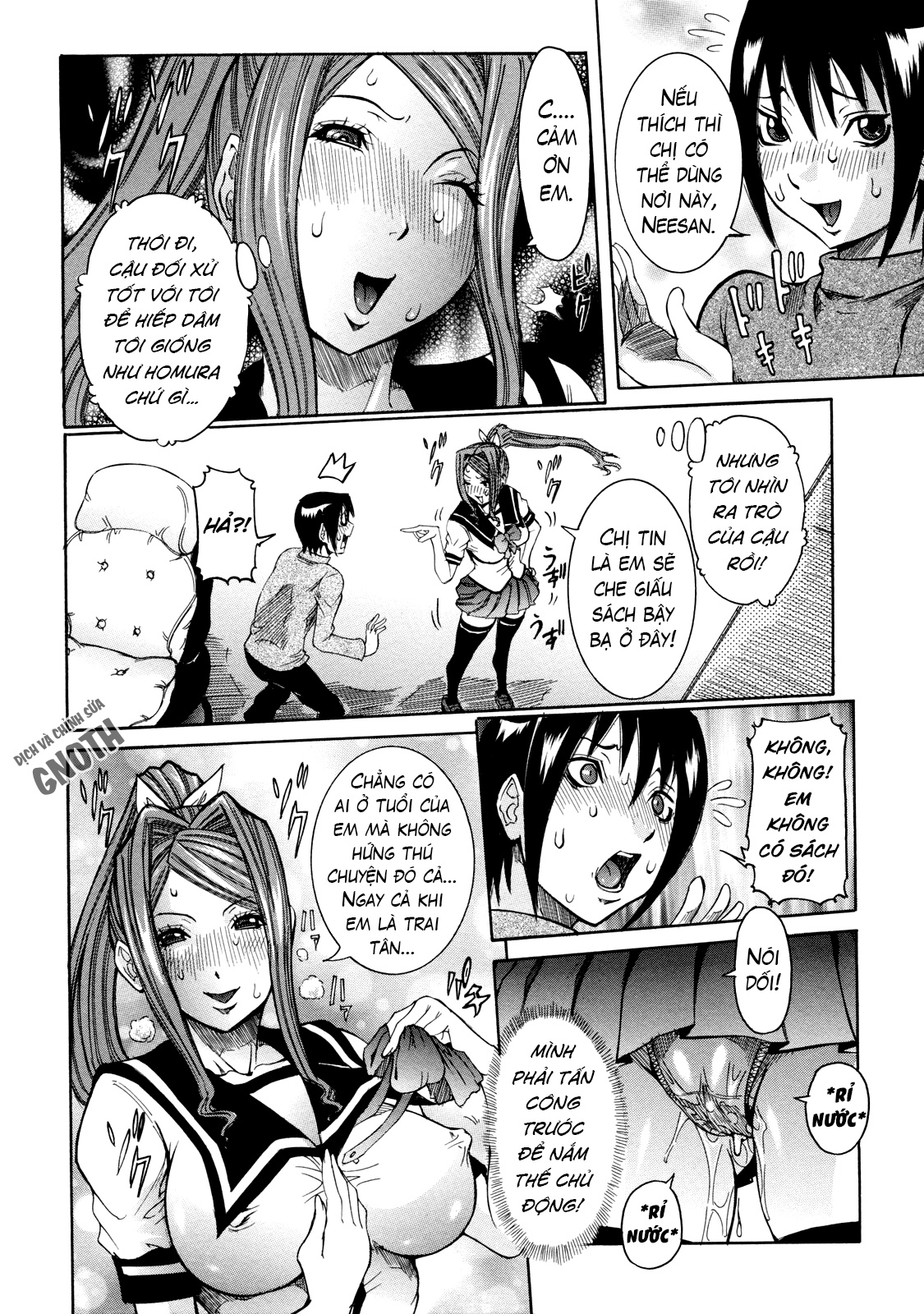 Đọc truyện hentai Nenchaku Taishitsu - Chap 3 - Cặp song sinh và tôi (2)