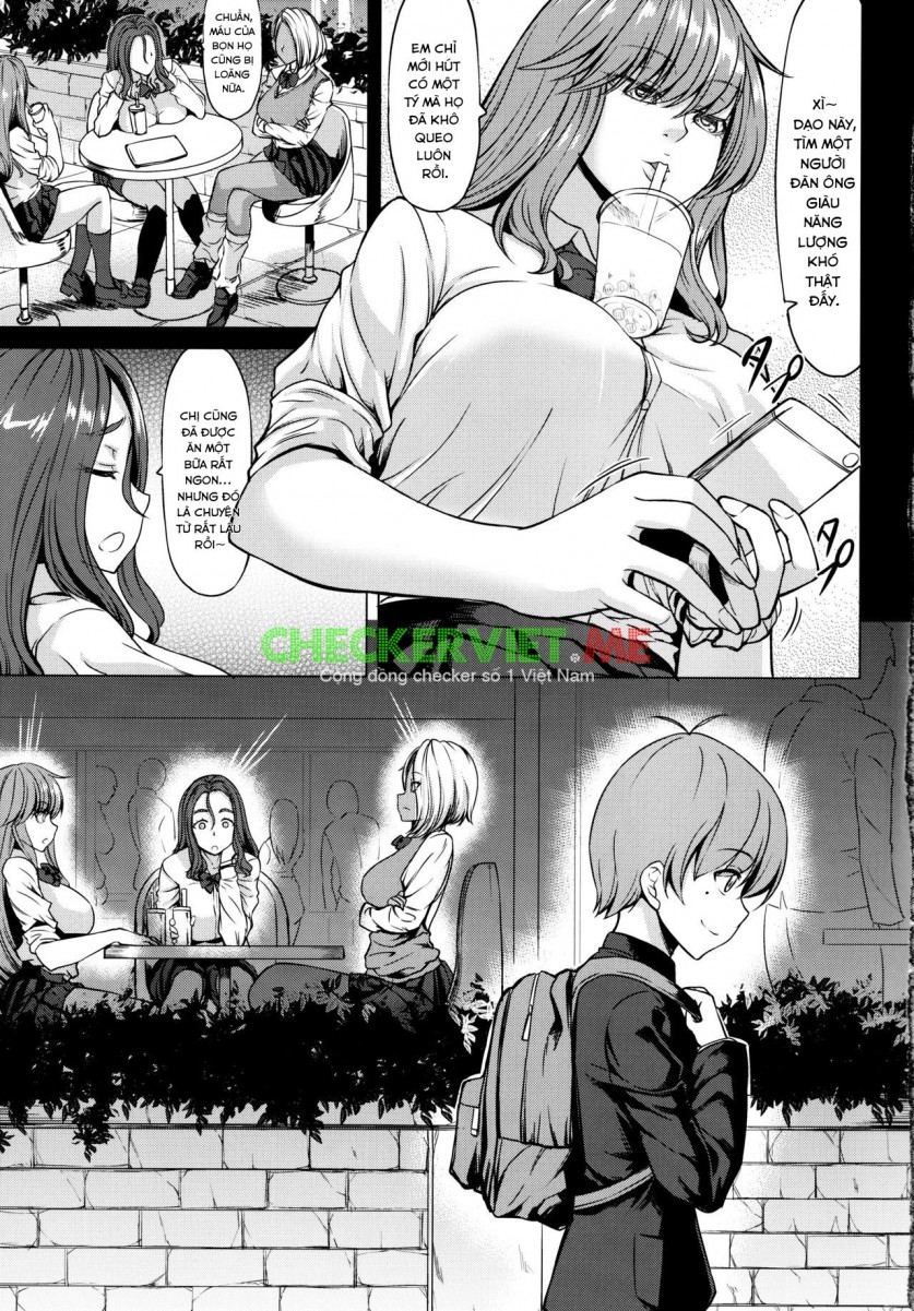 Đọc truyện hentai Succubus 3 Shimai no Shotagari - Oneshot