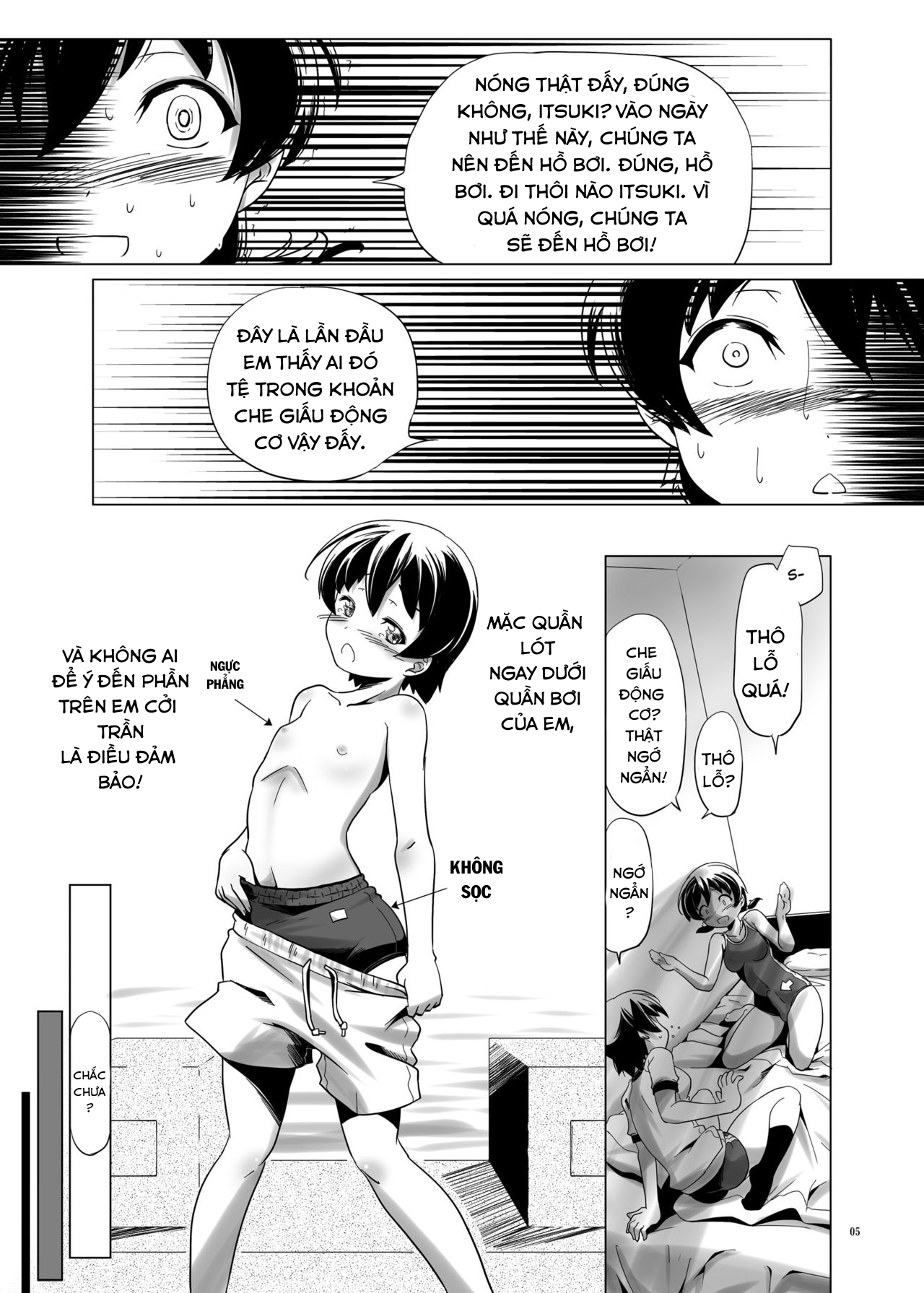 Đọc truyện hentai Hentai Futago no Natsuyasumi - Oneshot