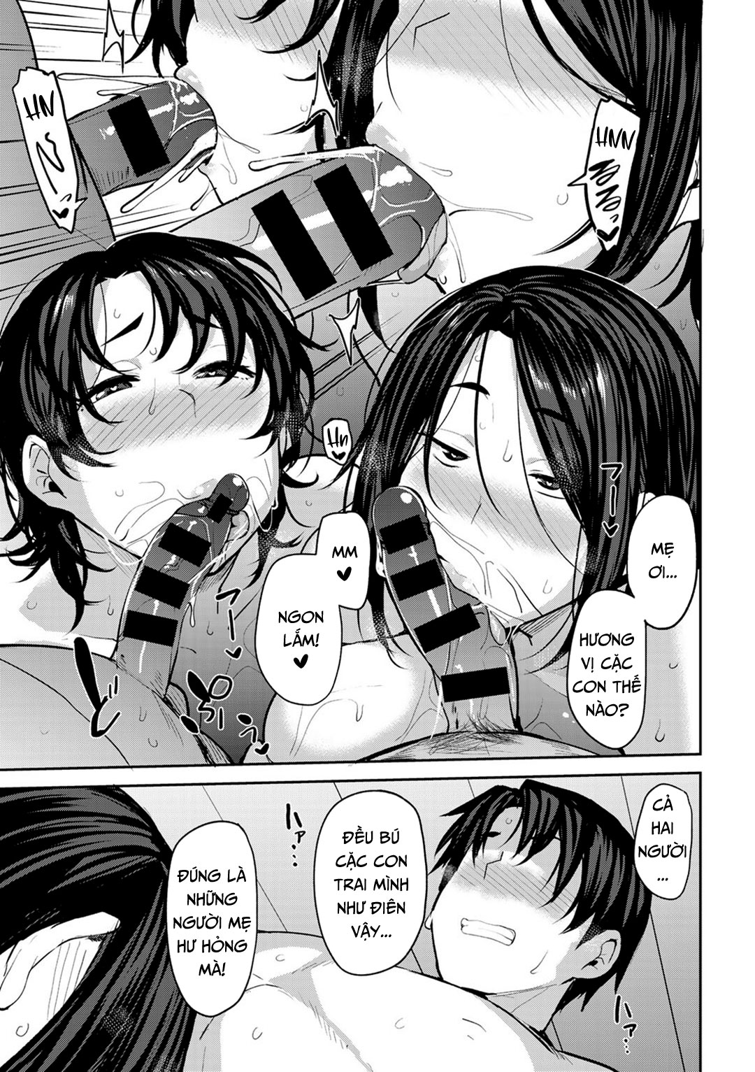 Đọc truyện hentai Hai người mẹ đều loạn luân - Chap 3 - [END]