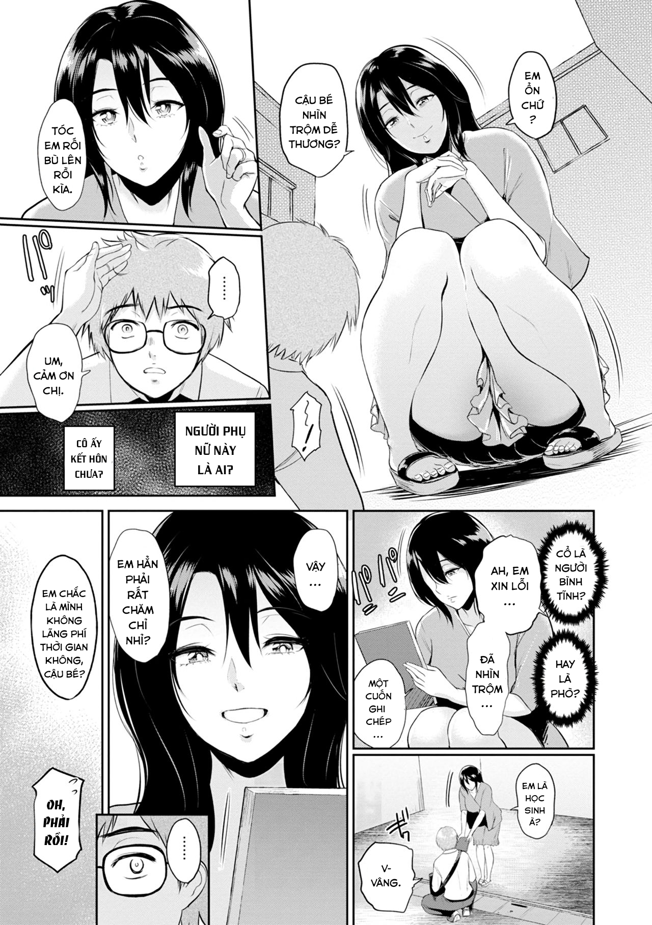 Đọc truyện hentai Trong vườn nhà Miwa-san. - Oneshot