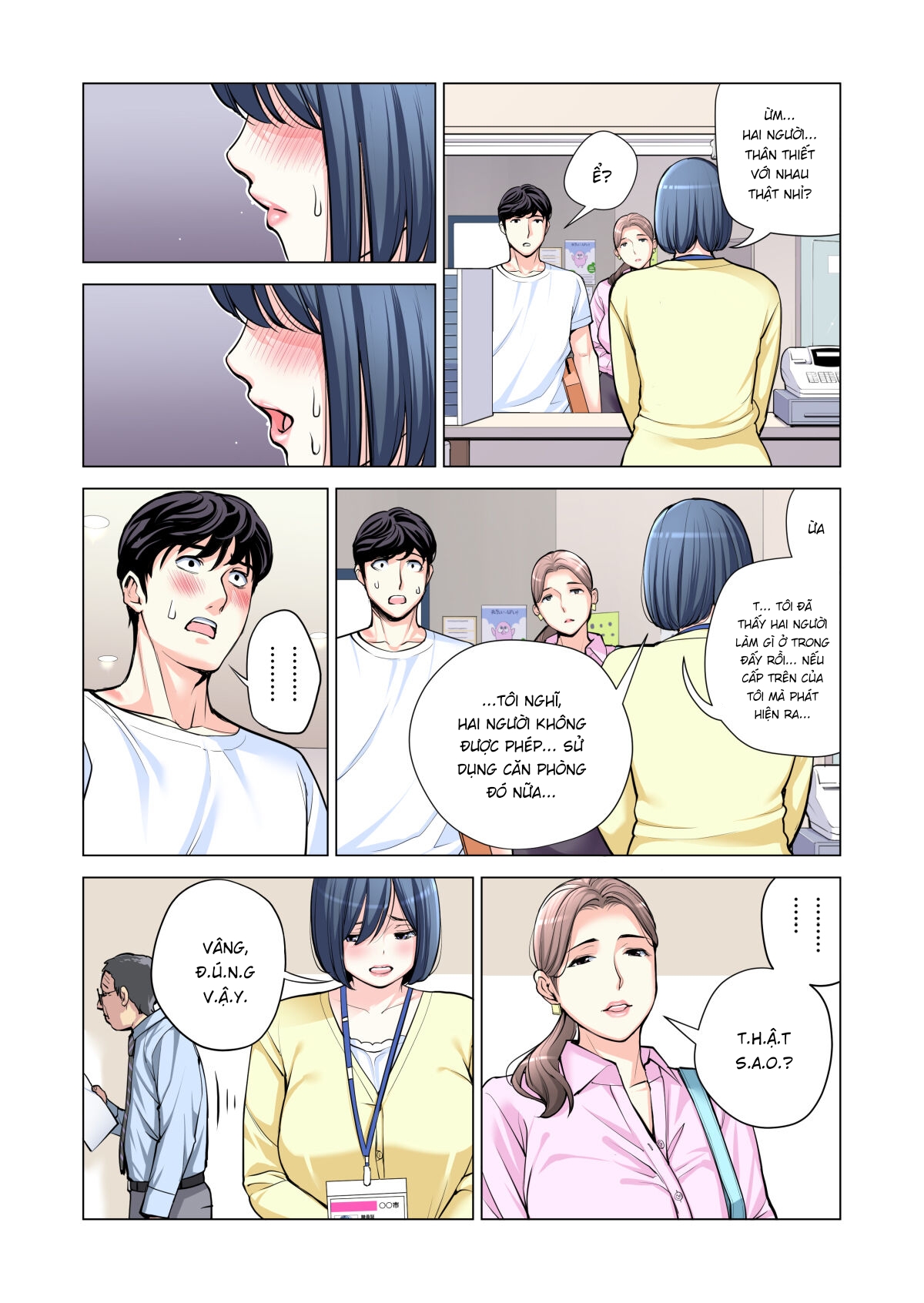 Đọc truyện hentai Những cô trợ lý đã có chồng - Chap 3 Full màu