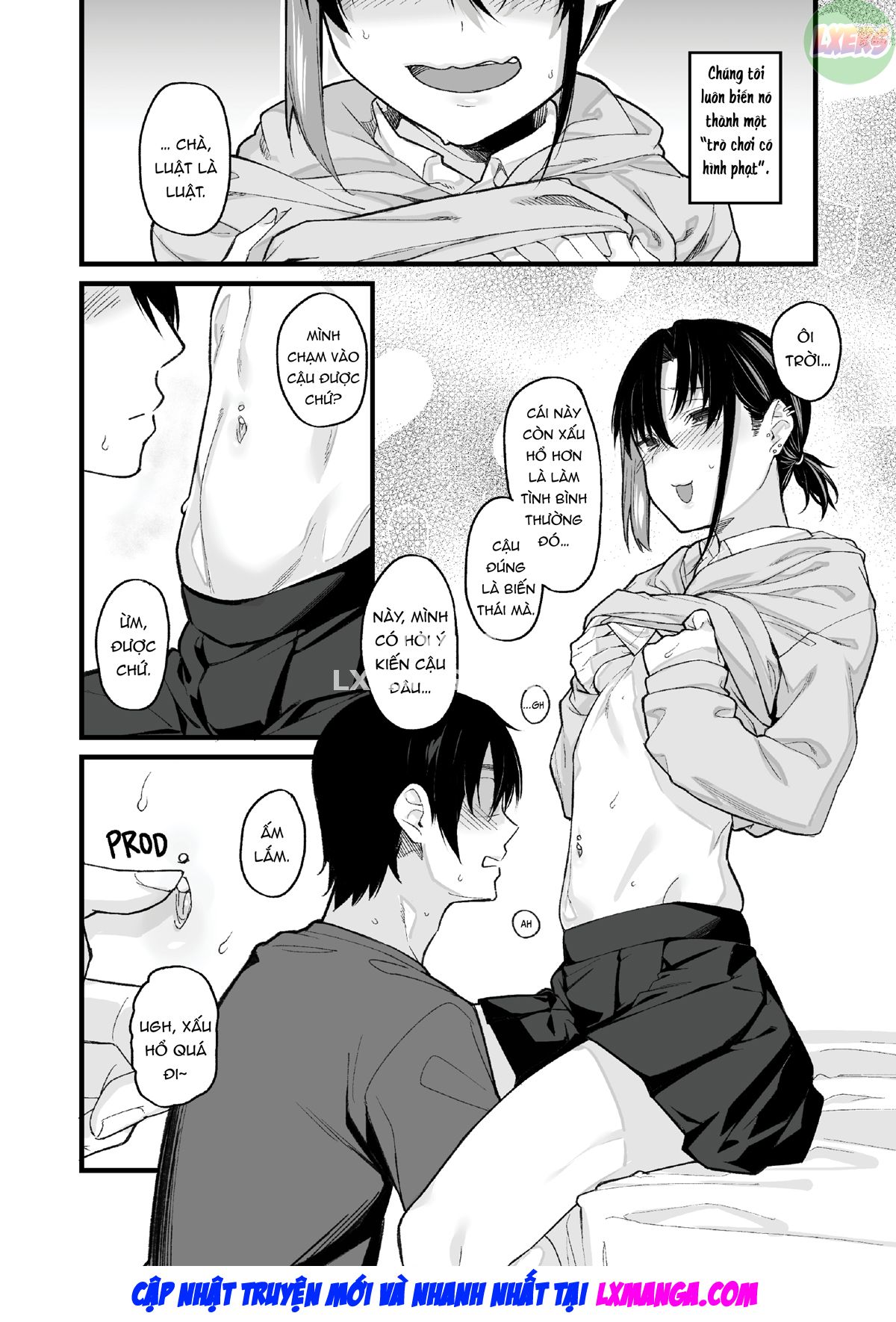 Đọc truyện hentai Boku no Ie ga Class no Furyou Musume ni Iribitararete iru Ken. - Chap 1 - Không che