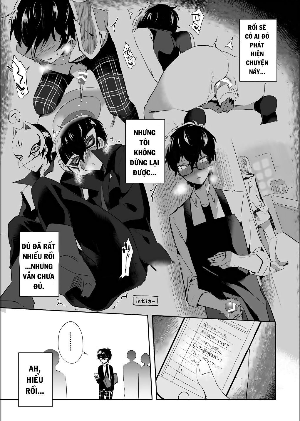 Đọc truyện hentai Kaitou-dan Leader no Himitsu no Namahousou (Persona 5) - Oneshot